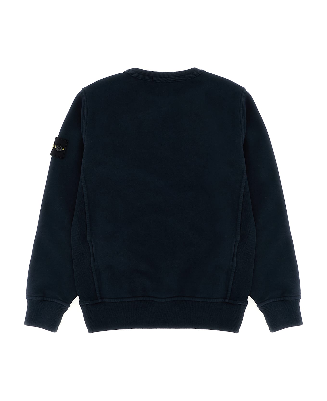 Stone Island Junior Logo Badge Sweatshirt - Blue