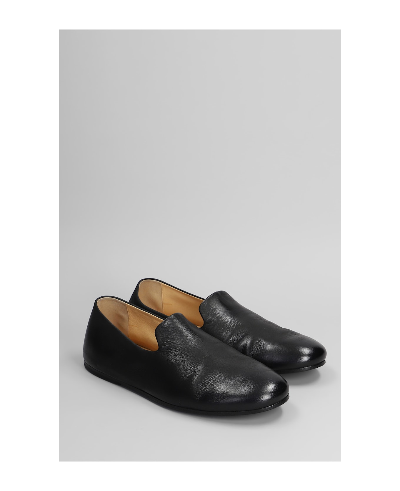 Marsell Steccoblocco Loafers In Black Leather - black