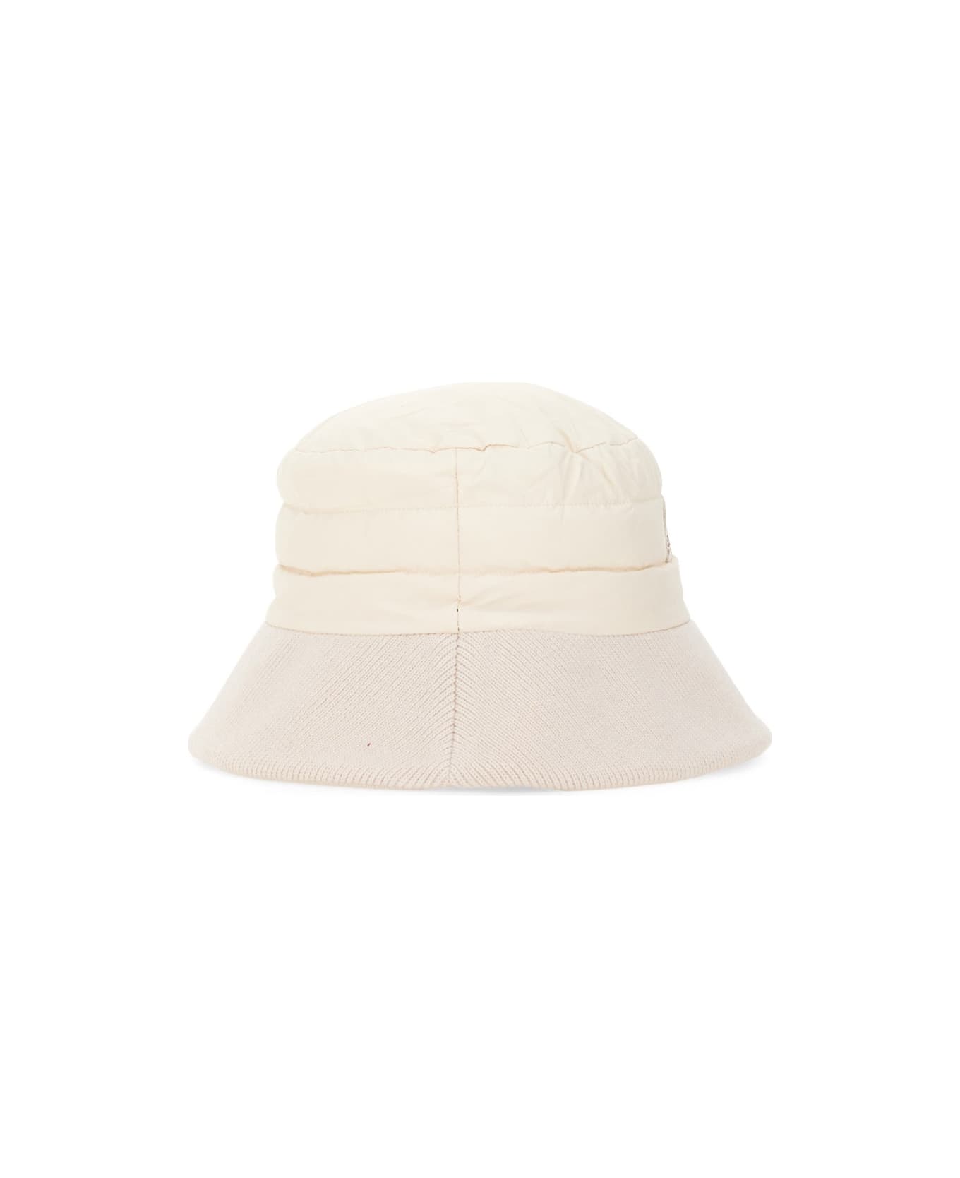 Parajumpers Bucket Hat With Logo - WHITE