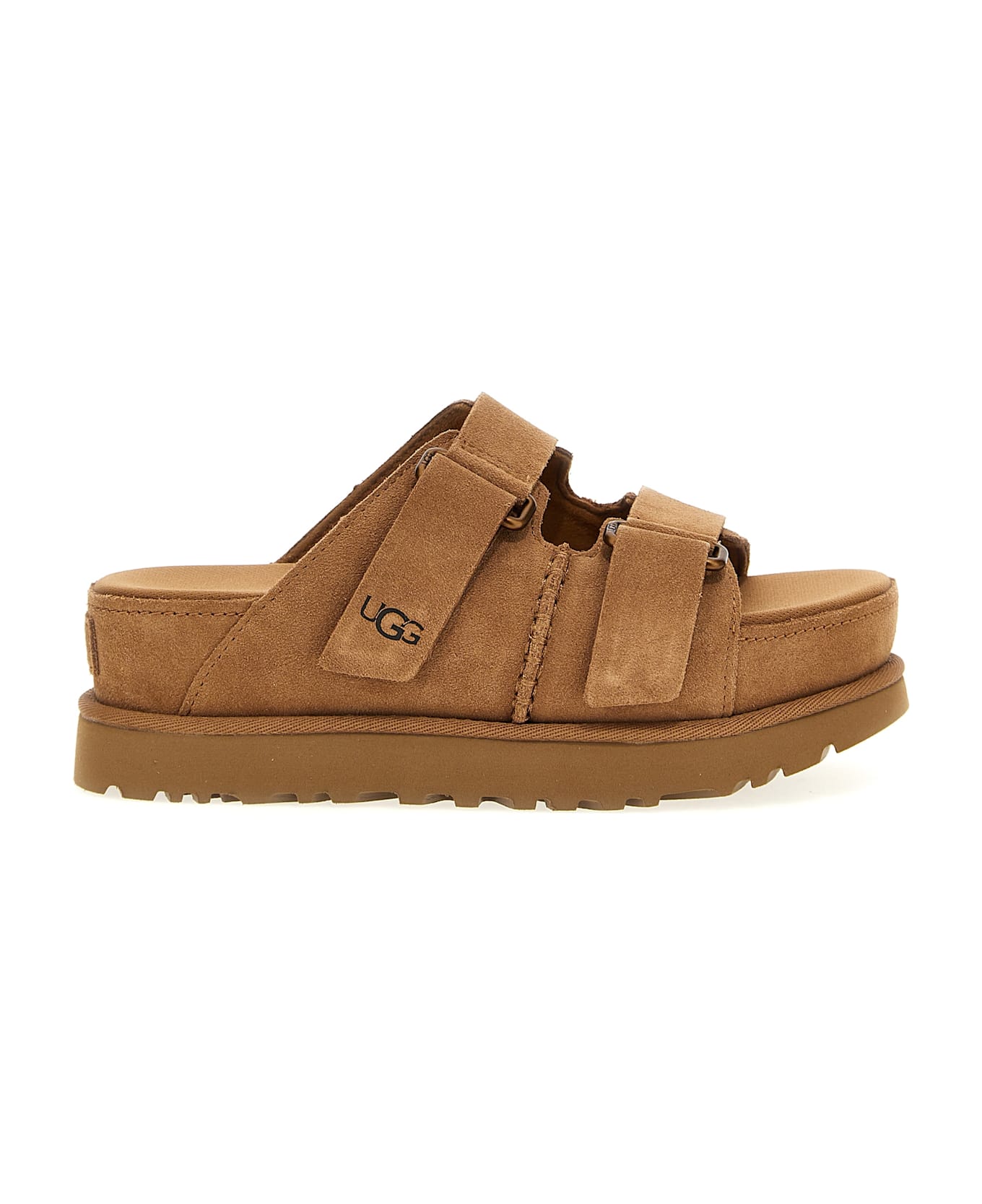 UGG 'goldenstar Hi' Slides - Brown