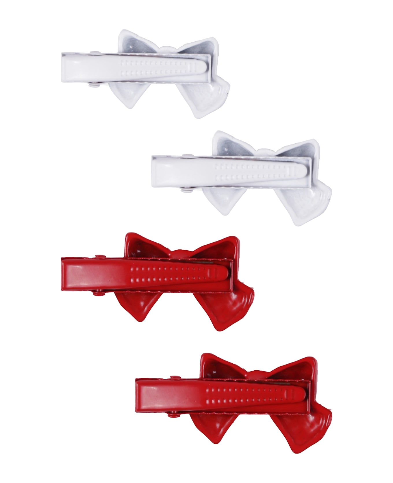 Monnalisa Red Hair Clip Set For Girl - Red