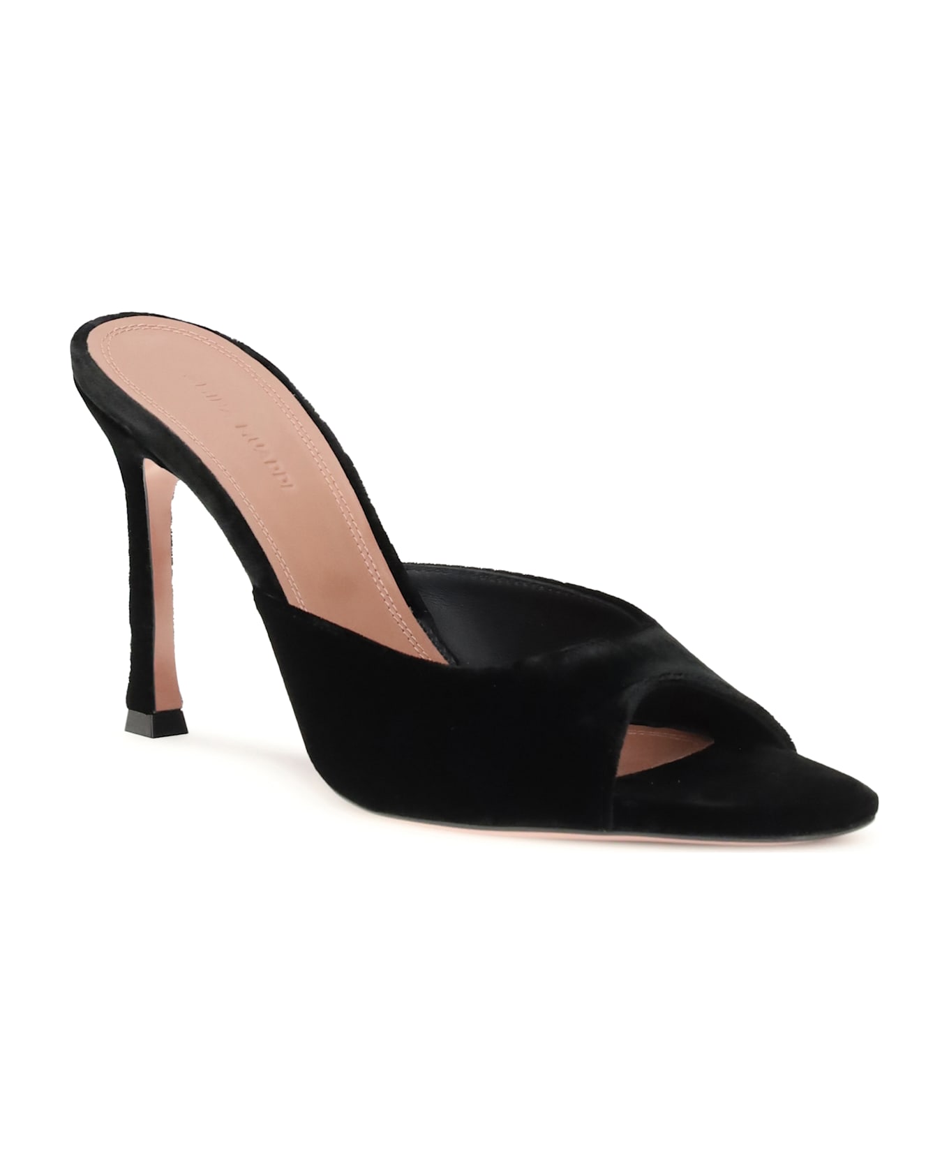 Amina Muaddi Alexa Slipper Sandals