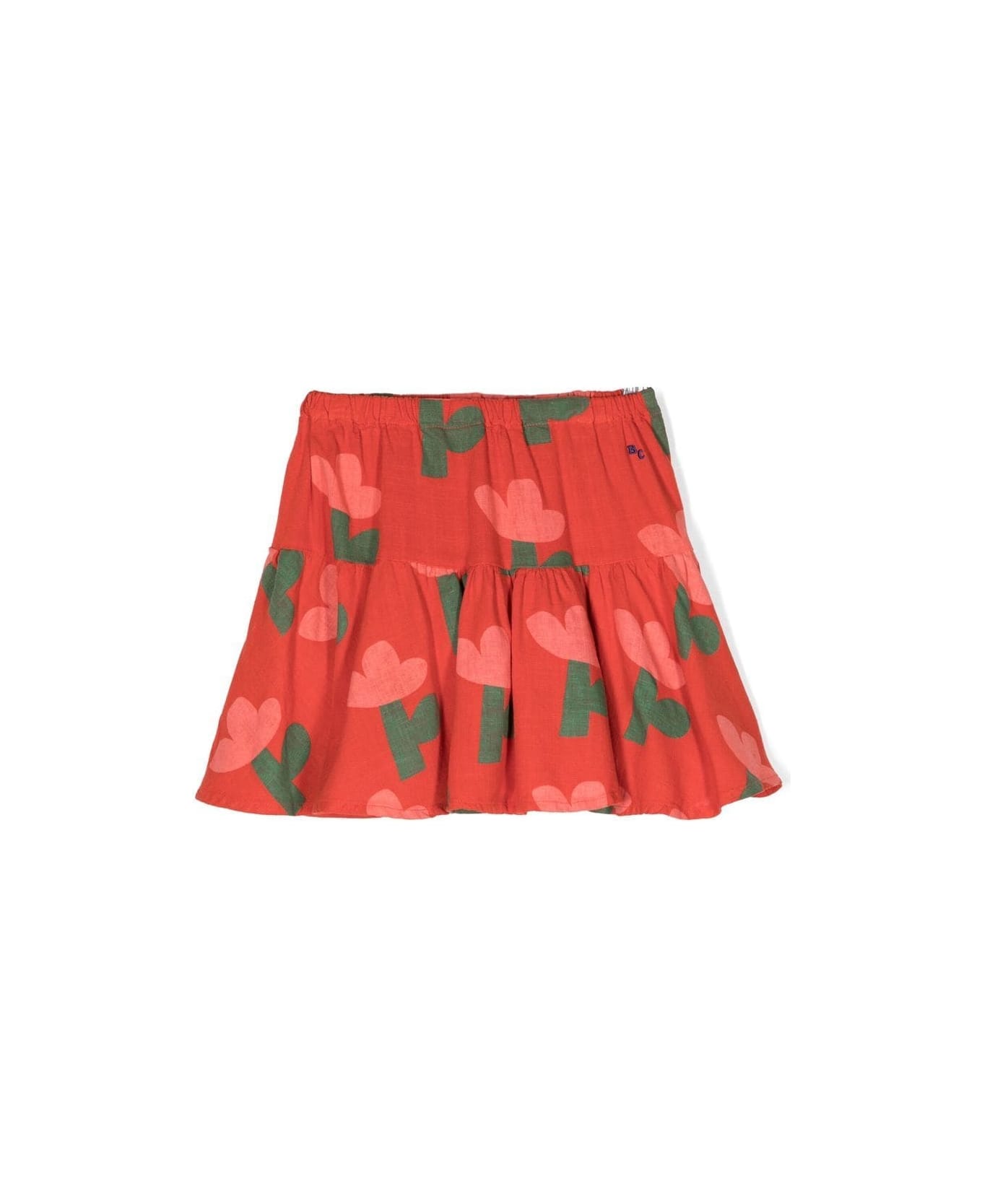 Bobo Choses Sea Flower All Over Woven Skirt - Multi ボトムス