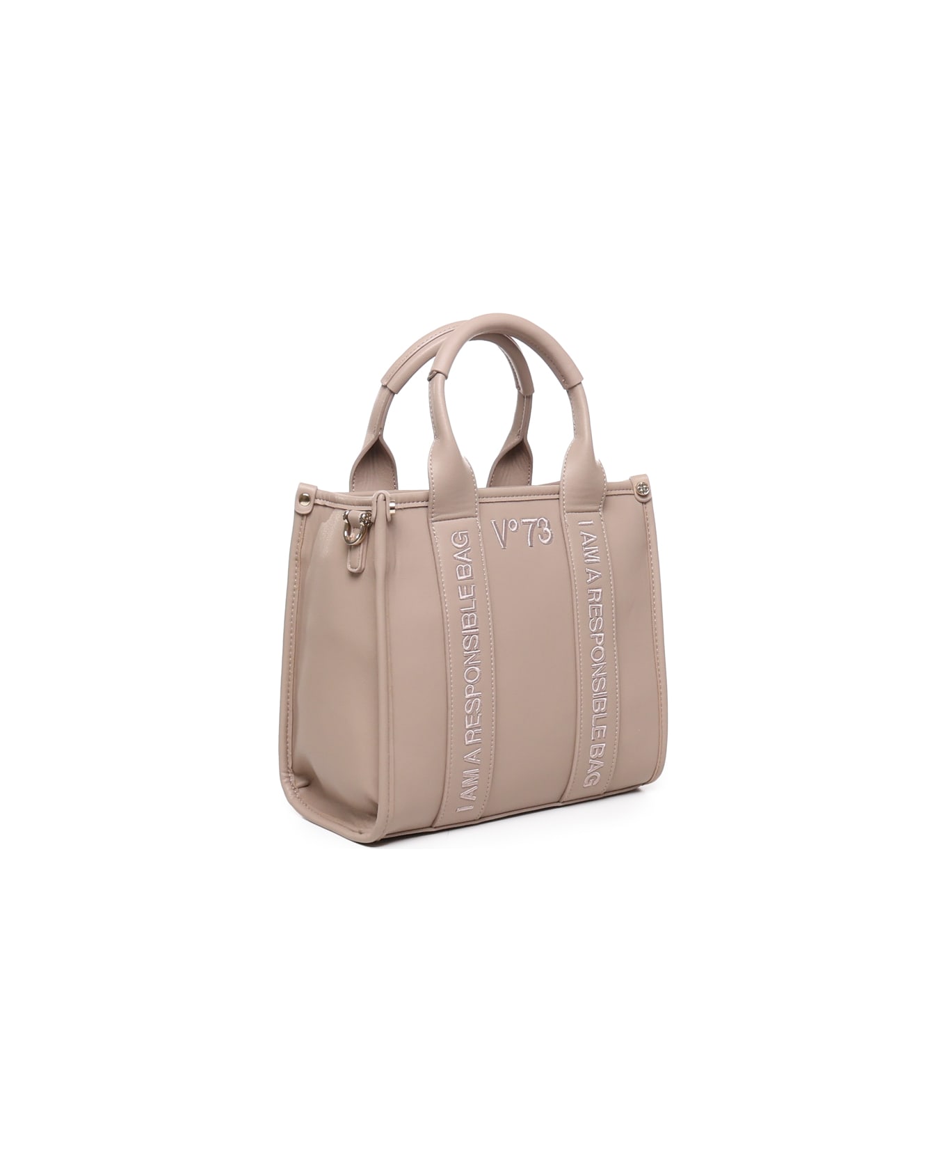 V73 Echo 73 Shopping Bag - Beige