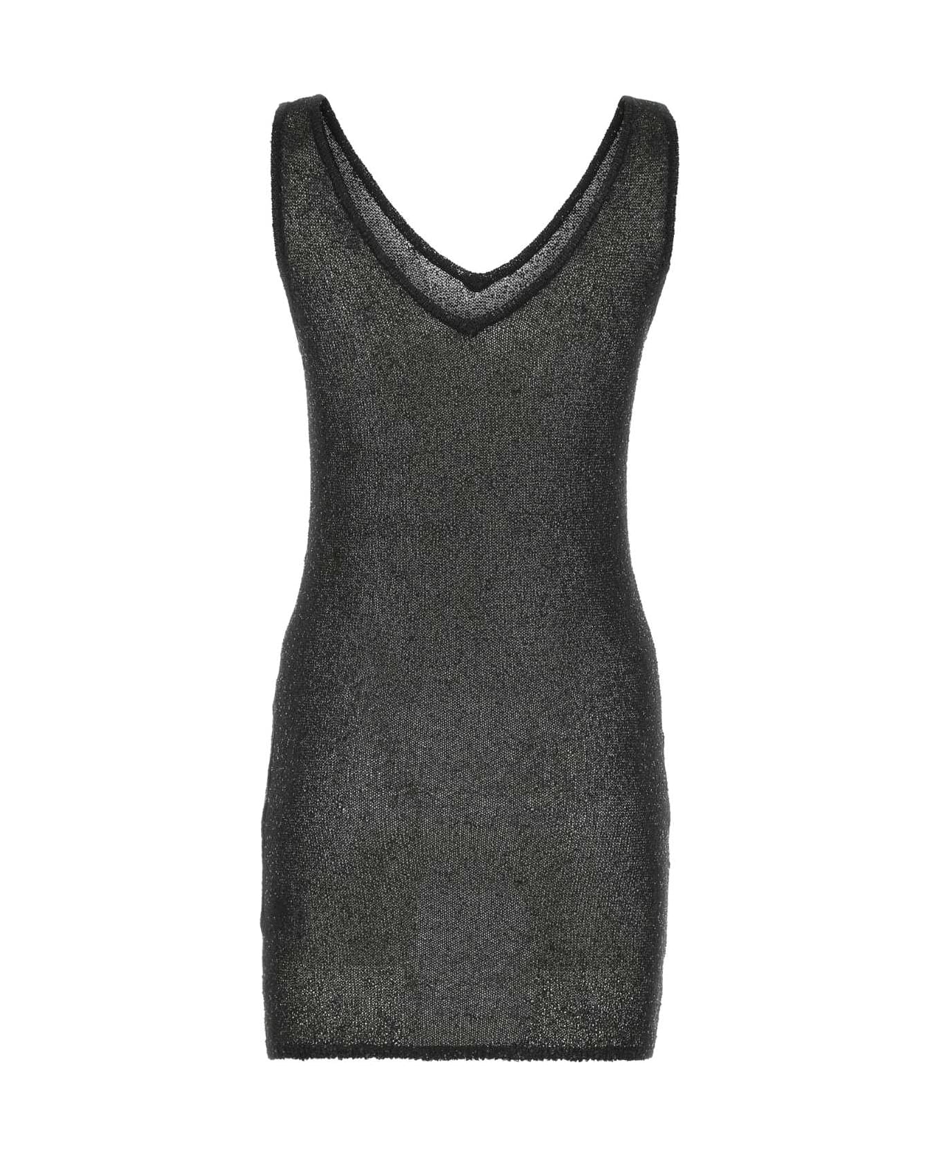 REMAIN Birger Christensen Black Polyester Mini Dress - Black