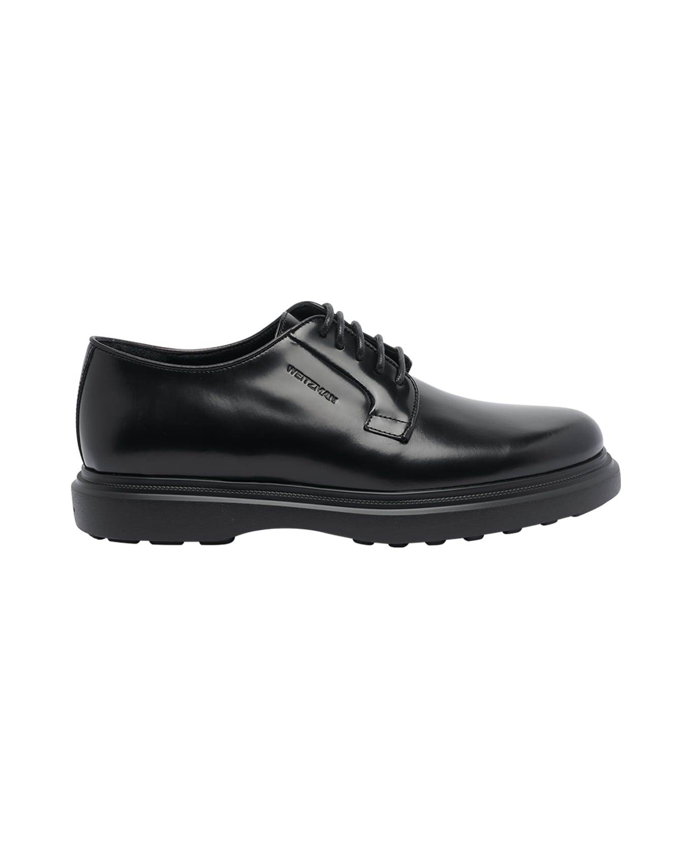 Stuart Weitzman Benson Laced Up Shoes - Black