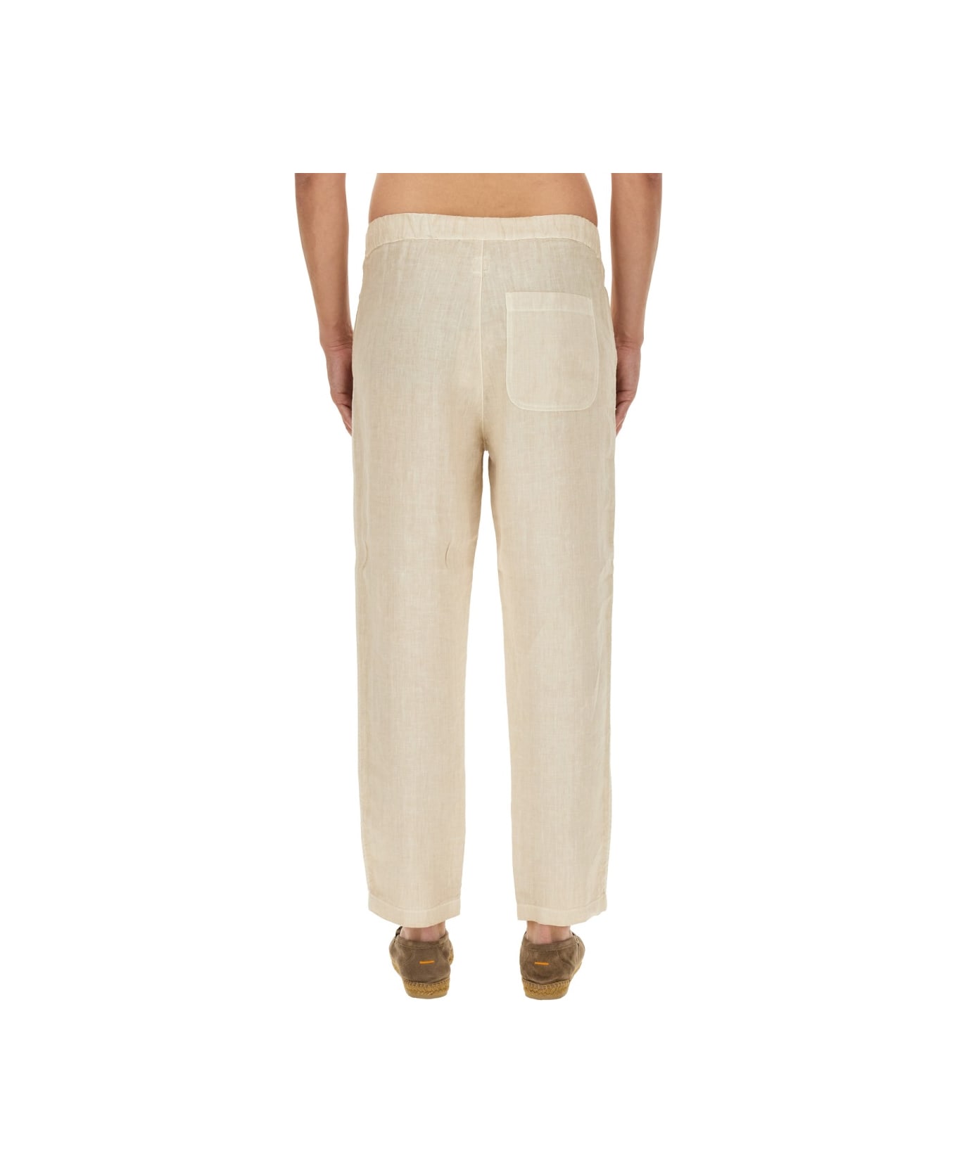120% Lino Linen Pants - IVORY