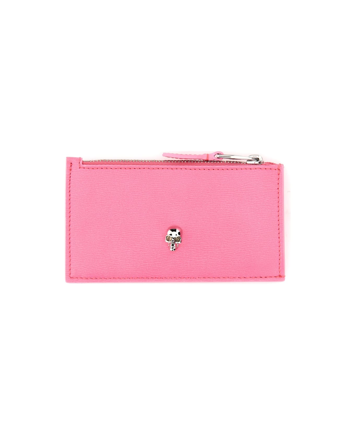 Alexander McQueen Wallet With Skull - PINK