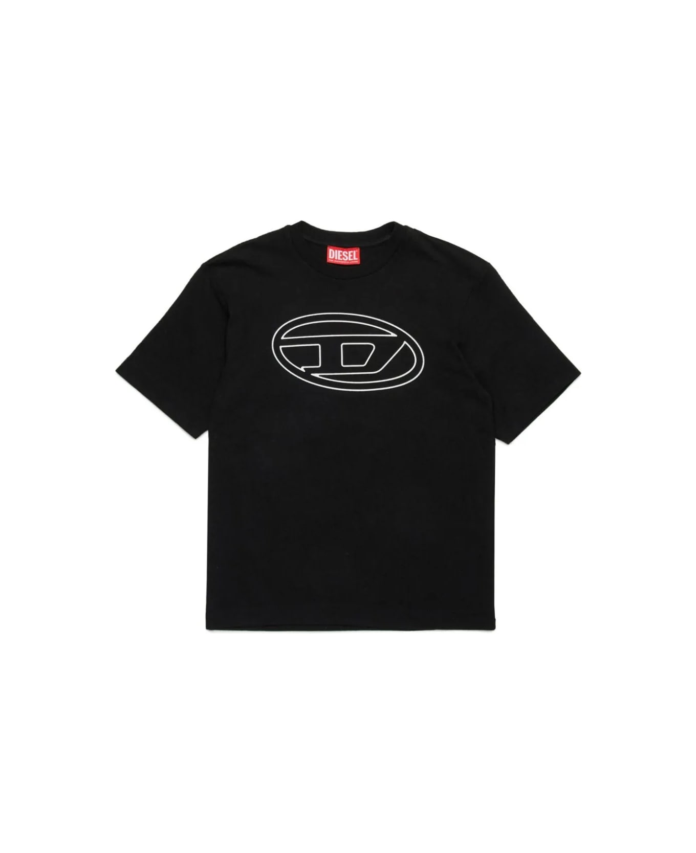 Diesel T-shirt With Logo - Black