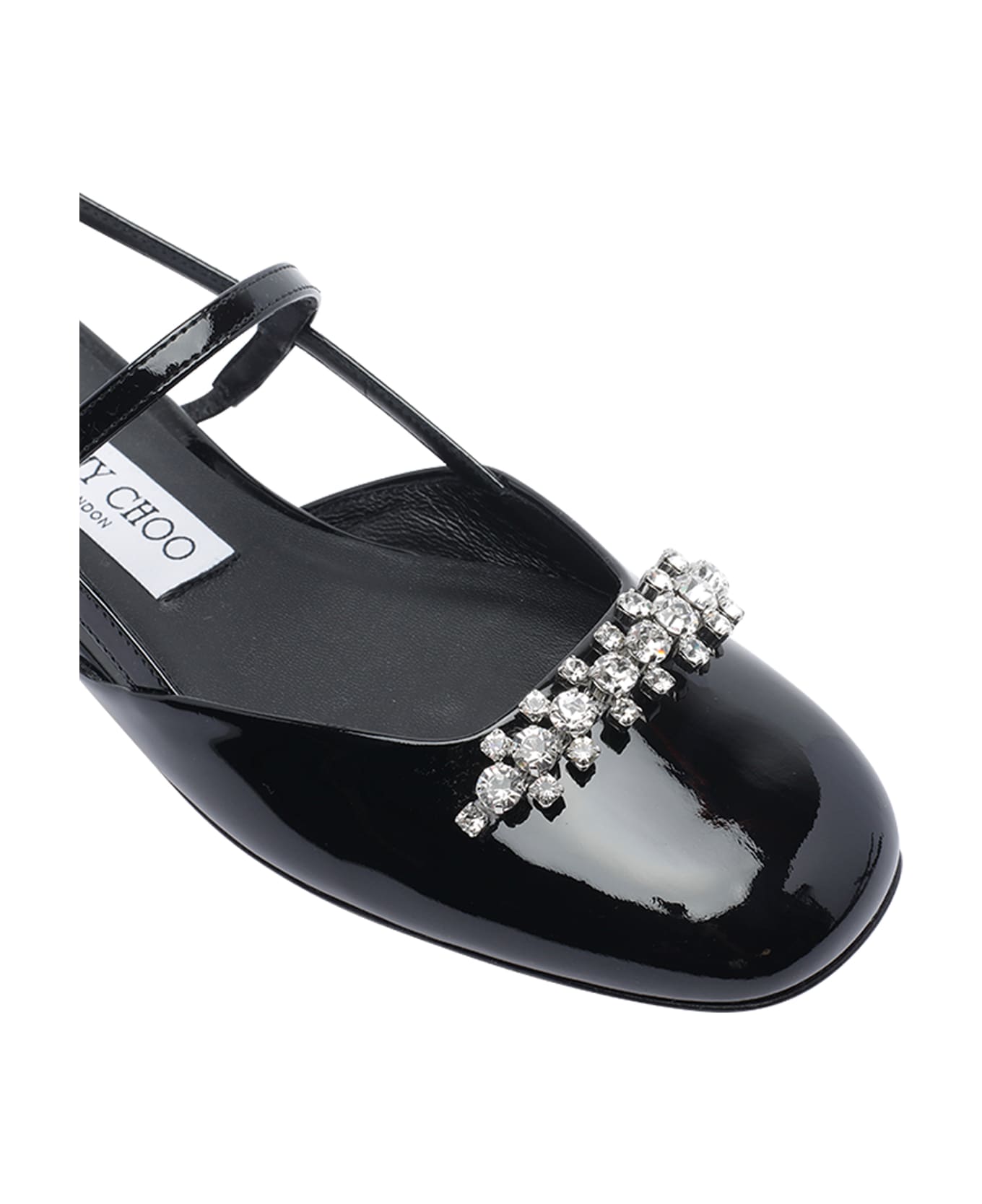 Jimmy Choo Belinda Flat Slingback - Balck
