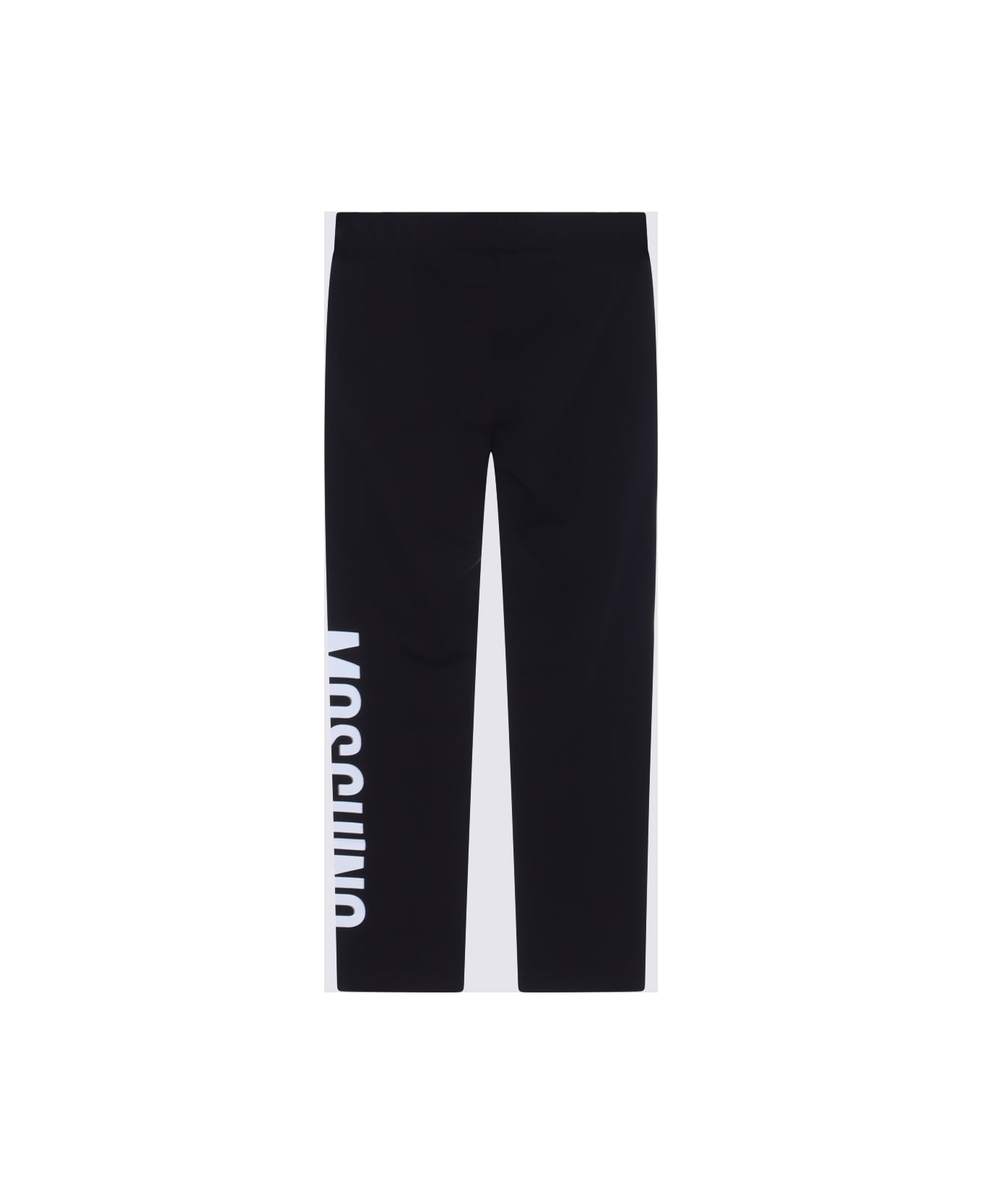 Moschino Black Cotton Pants - NERO/BLACK