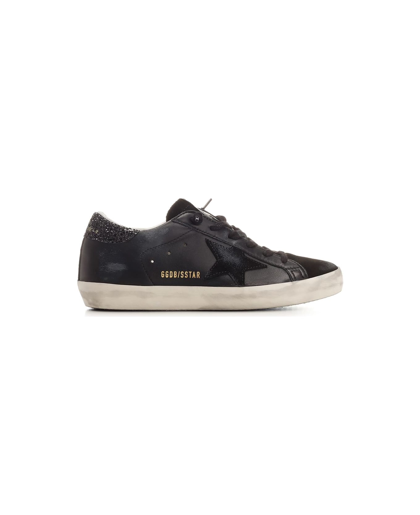 Golden Goose 'super-star' Sneakers - BLACK