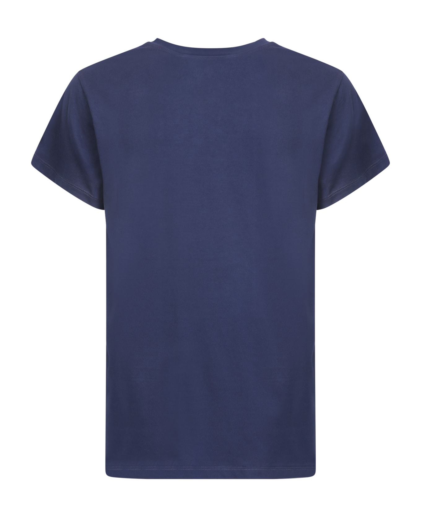 14 Bros Blue Logo Embroidered T-shirt - Blue シャツ