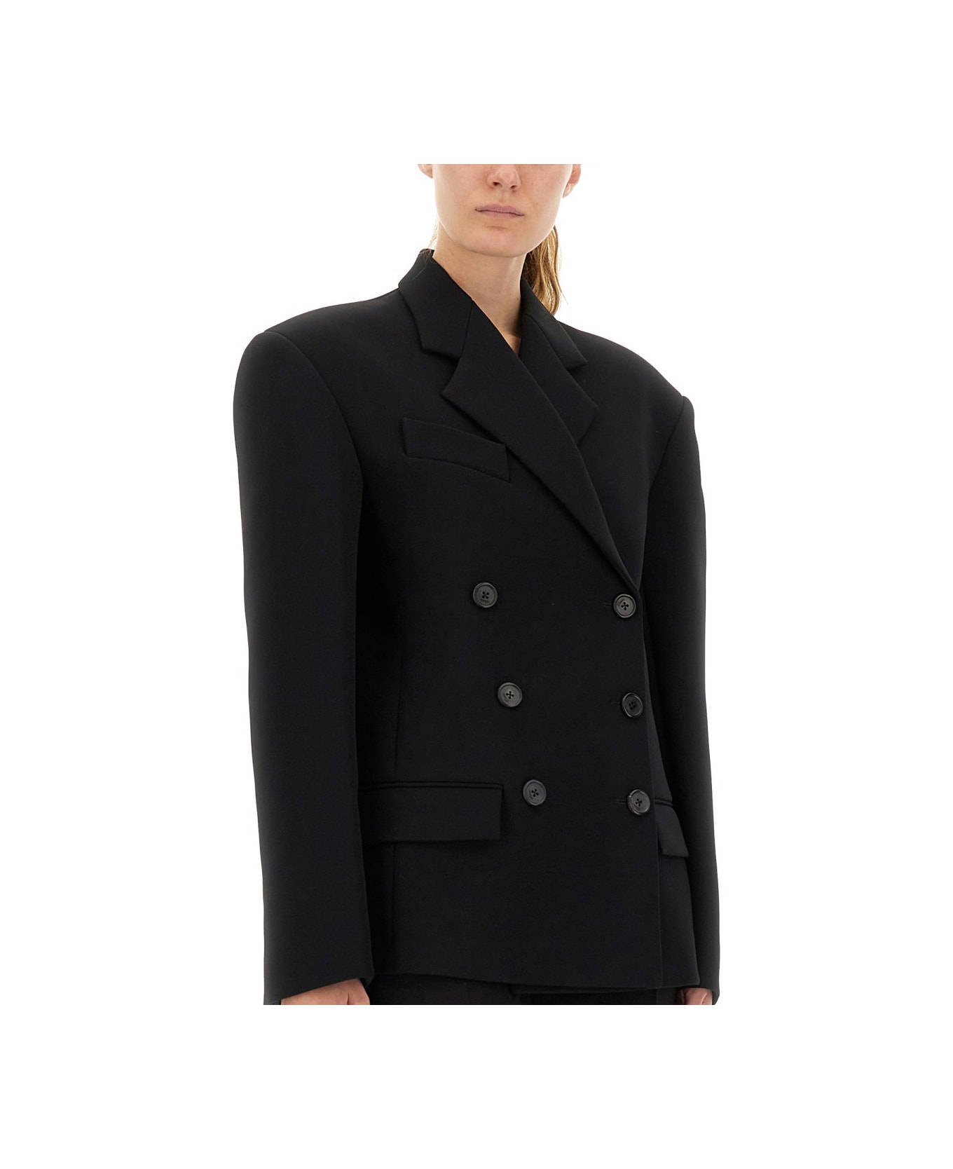 Khaite "arnoll" Coat - BLACK