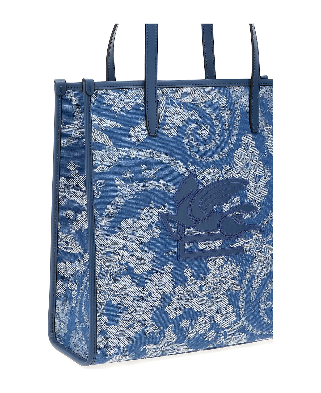 Etro Medium 
love Trotter
 Shopping Bag - Blue