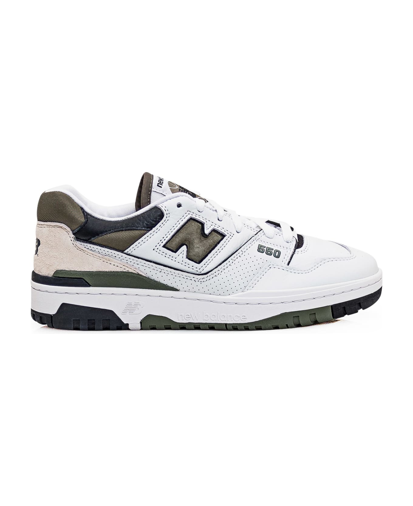 New Balance 550 Sneaker - WHITE