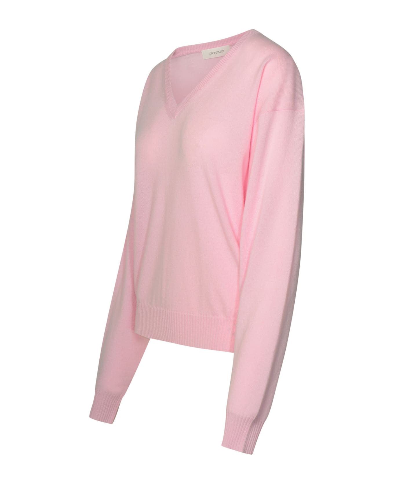 SportMax Pink Wool Blend Sweater - Pink