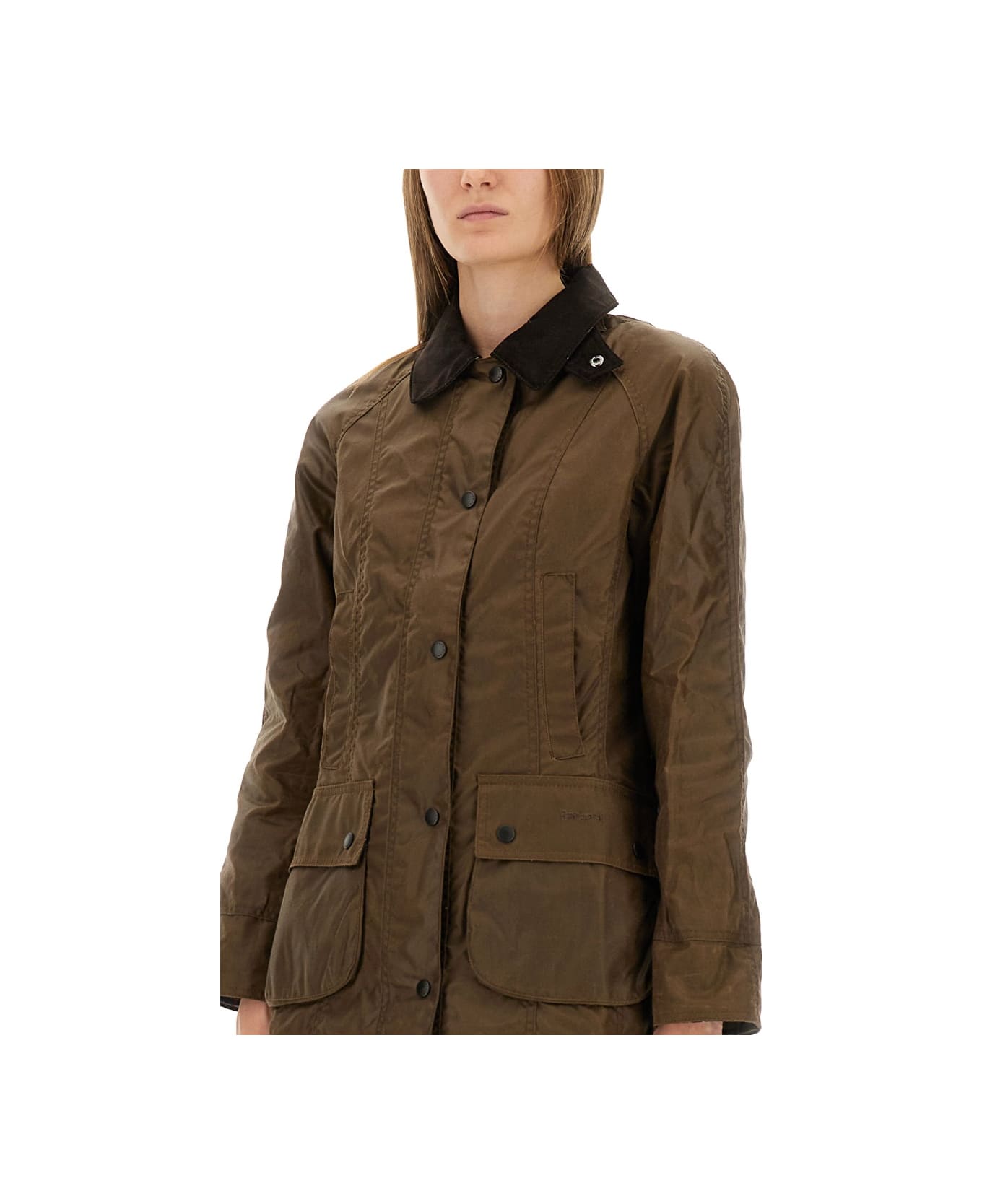 Barbour Waxed Jacket "beandell" - BROWN