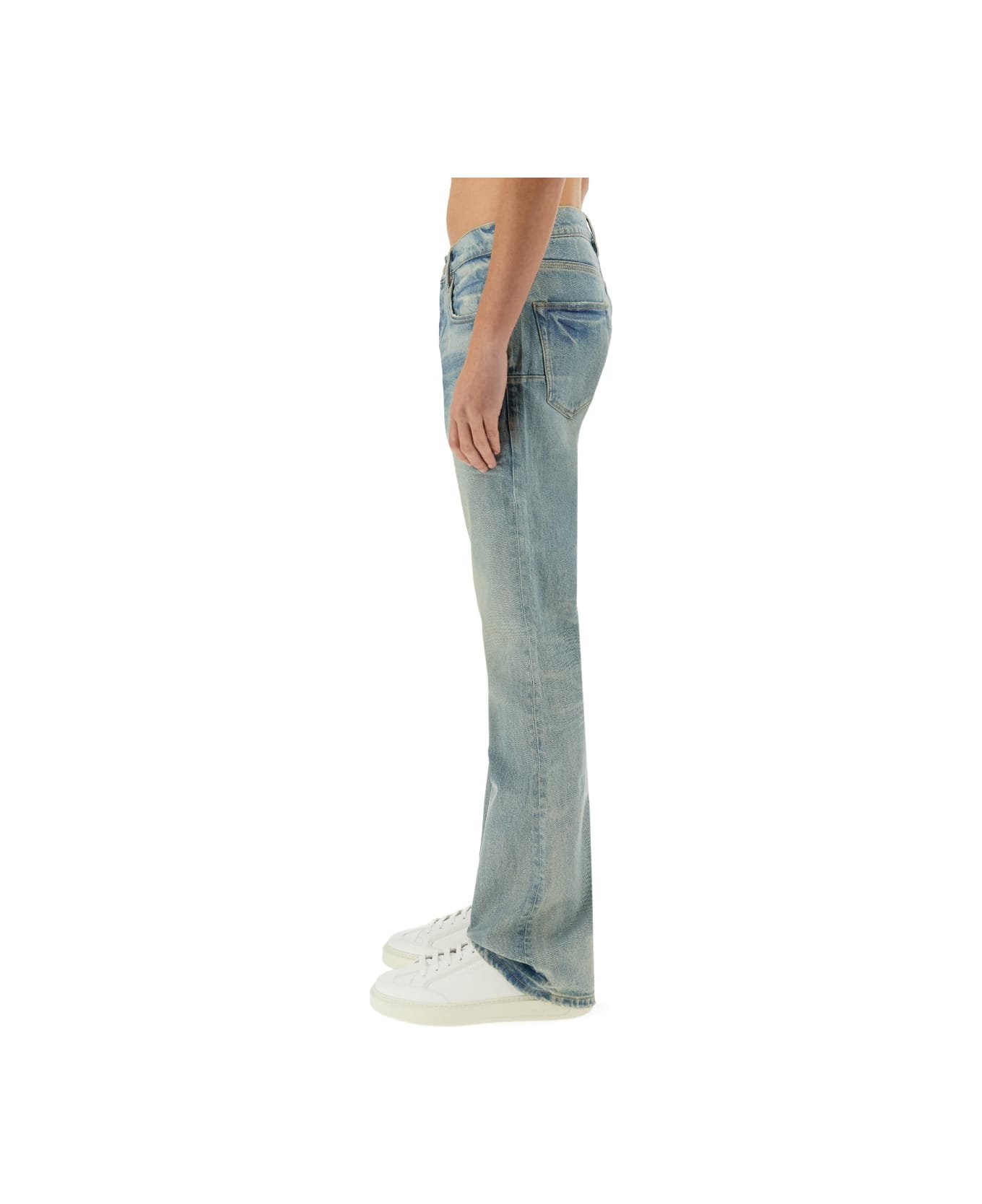 Purple Brand "coated Flare" Jeans - DENIM