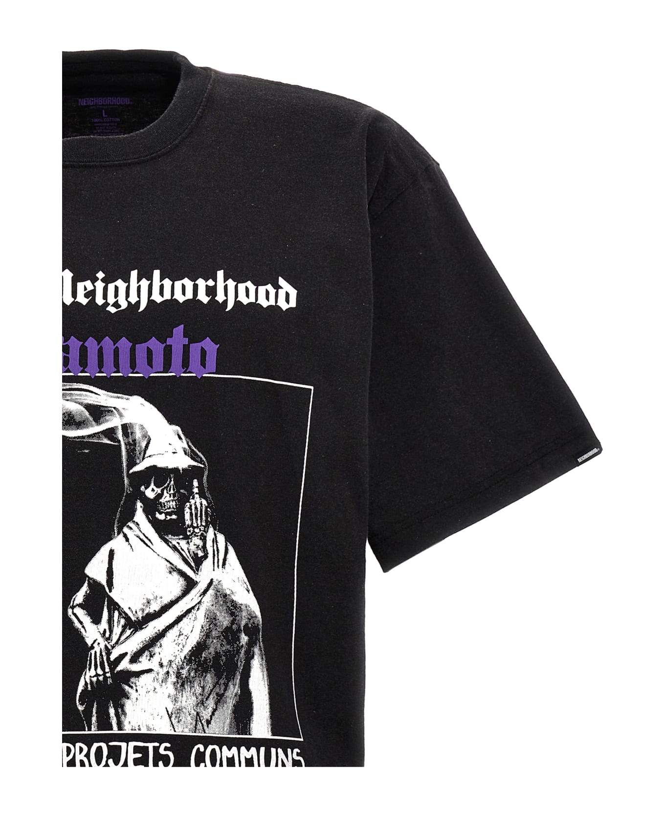 Yohji Yamamoto 'neighborhood' T-shirt - Black  
