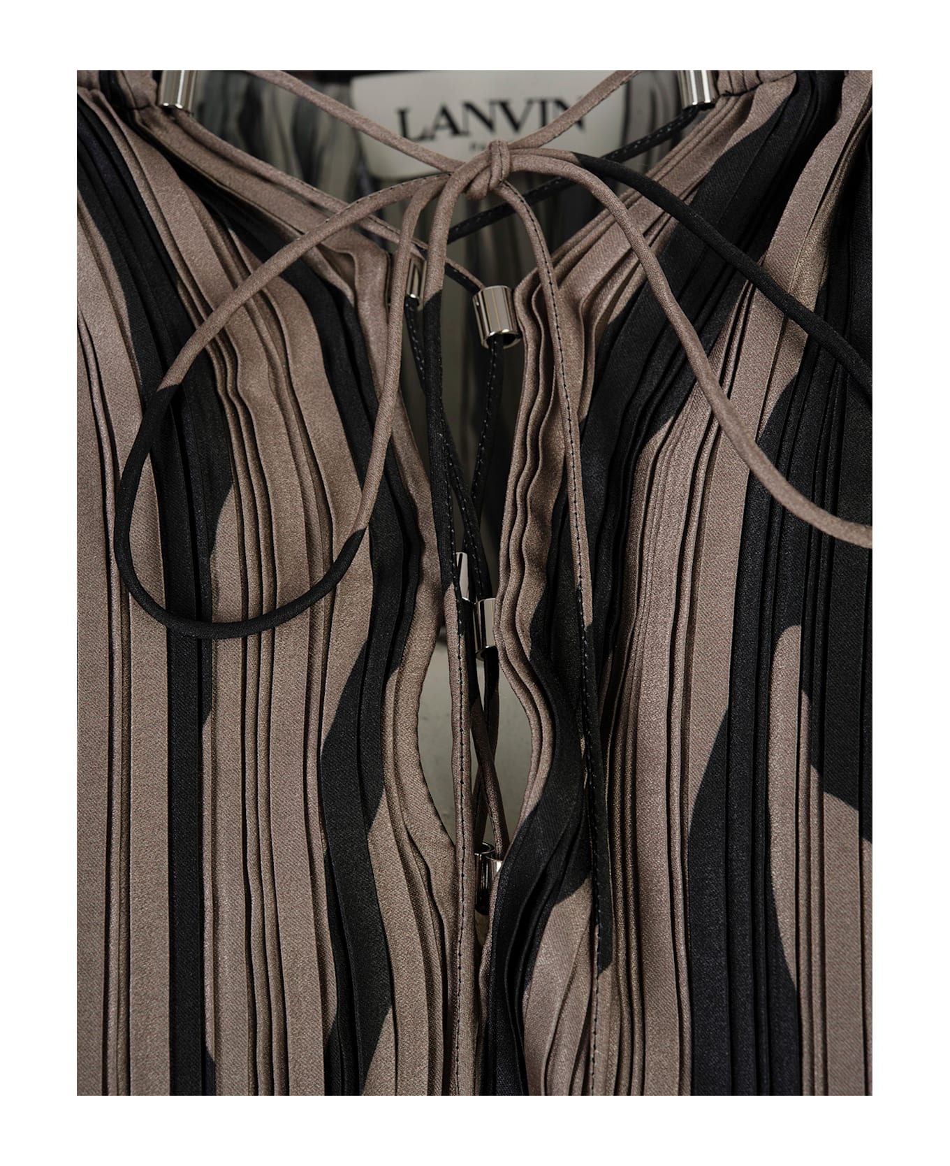 Lanvin Printed Fabric Blouse - Grey