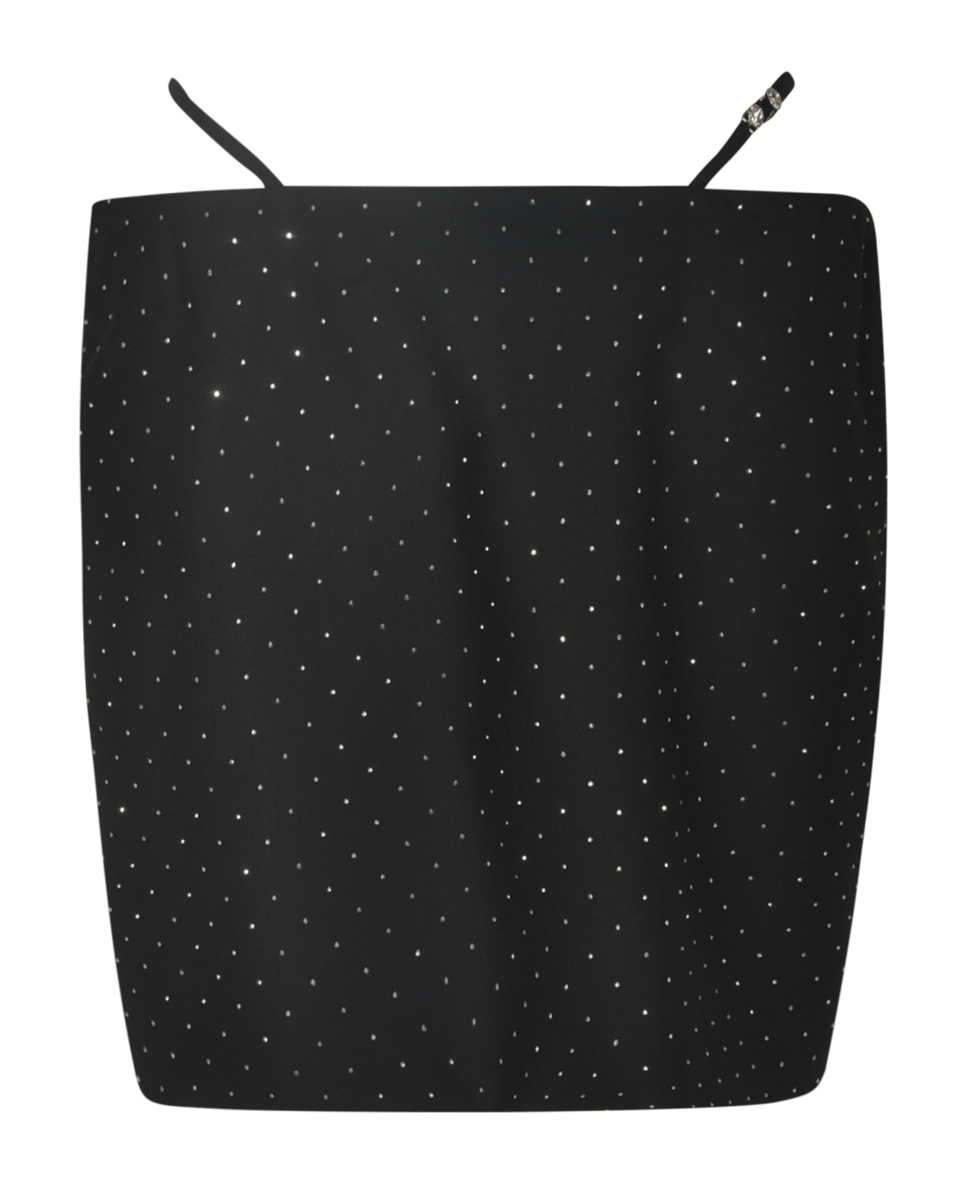 Chiara Ferragni Embellished Skirt - Black スカート