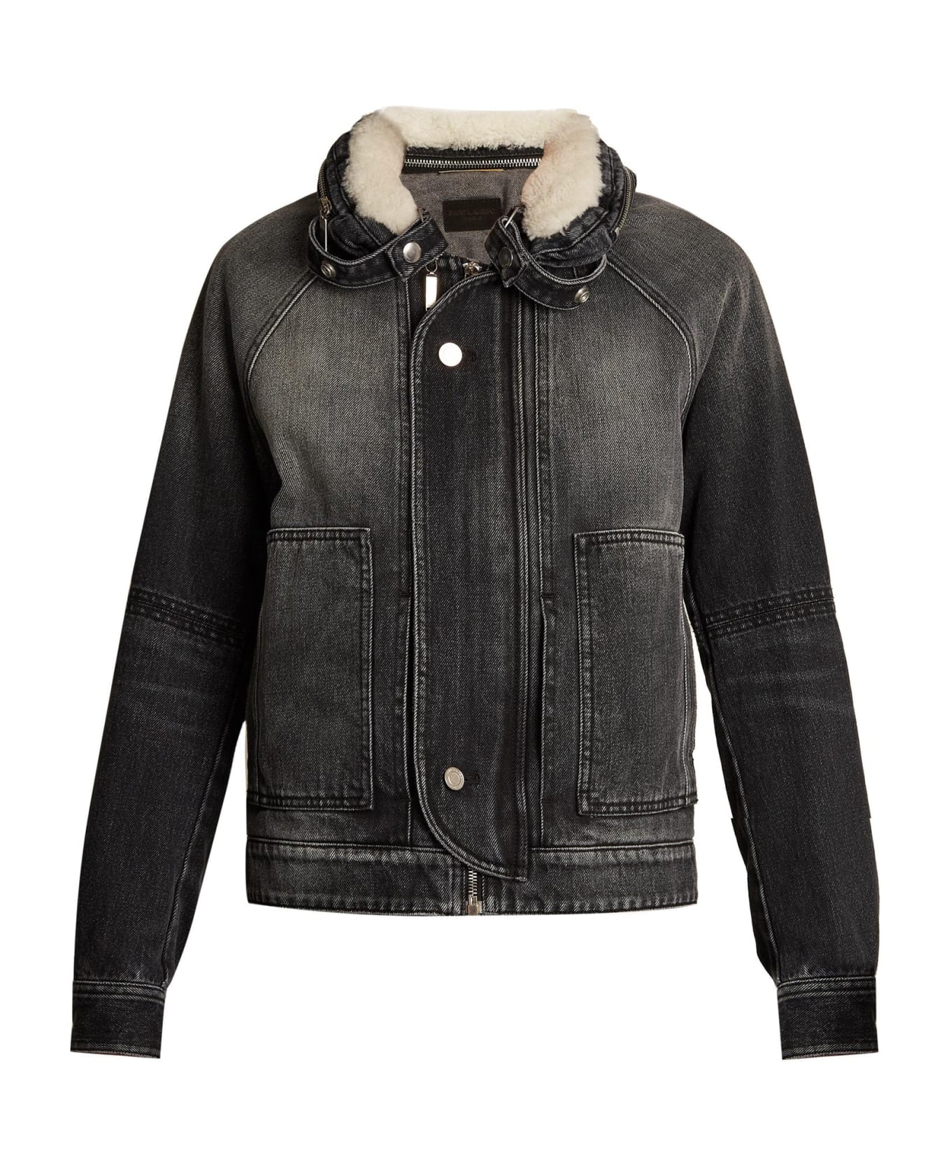 Saint Laurent Denim Jacket - Gray