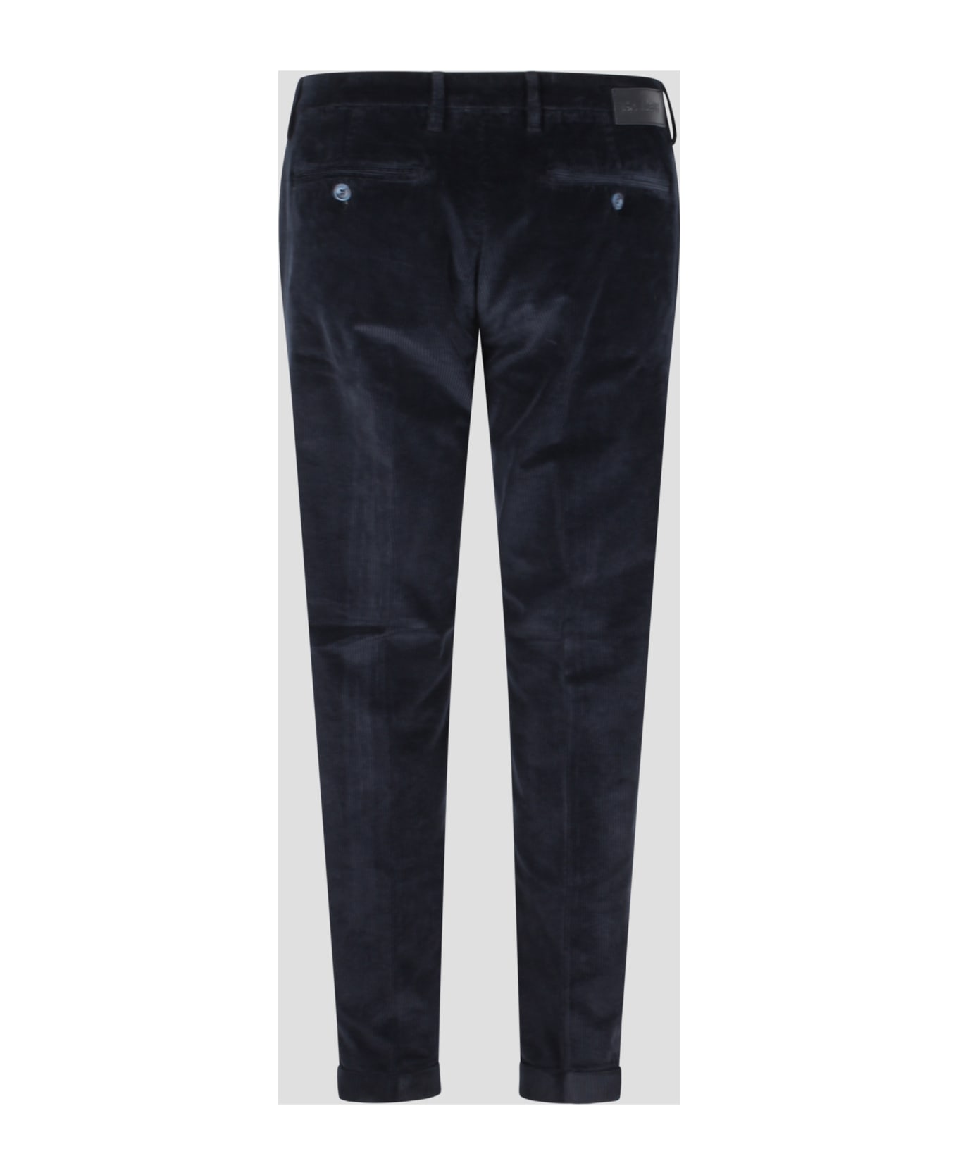 Re-HasH Ribbed Mucha Chinos Pant - Blue