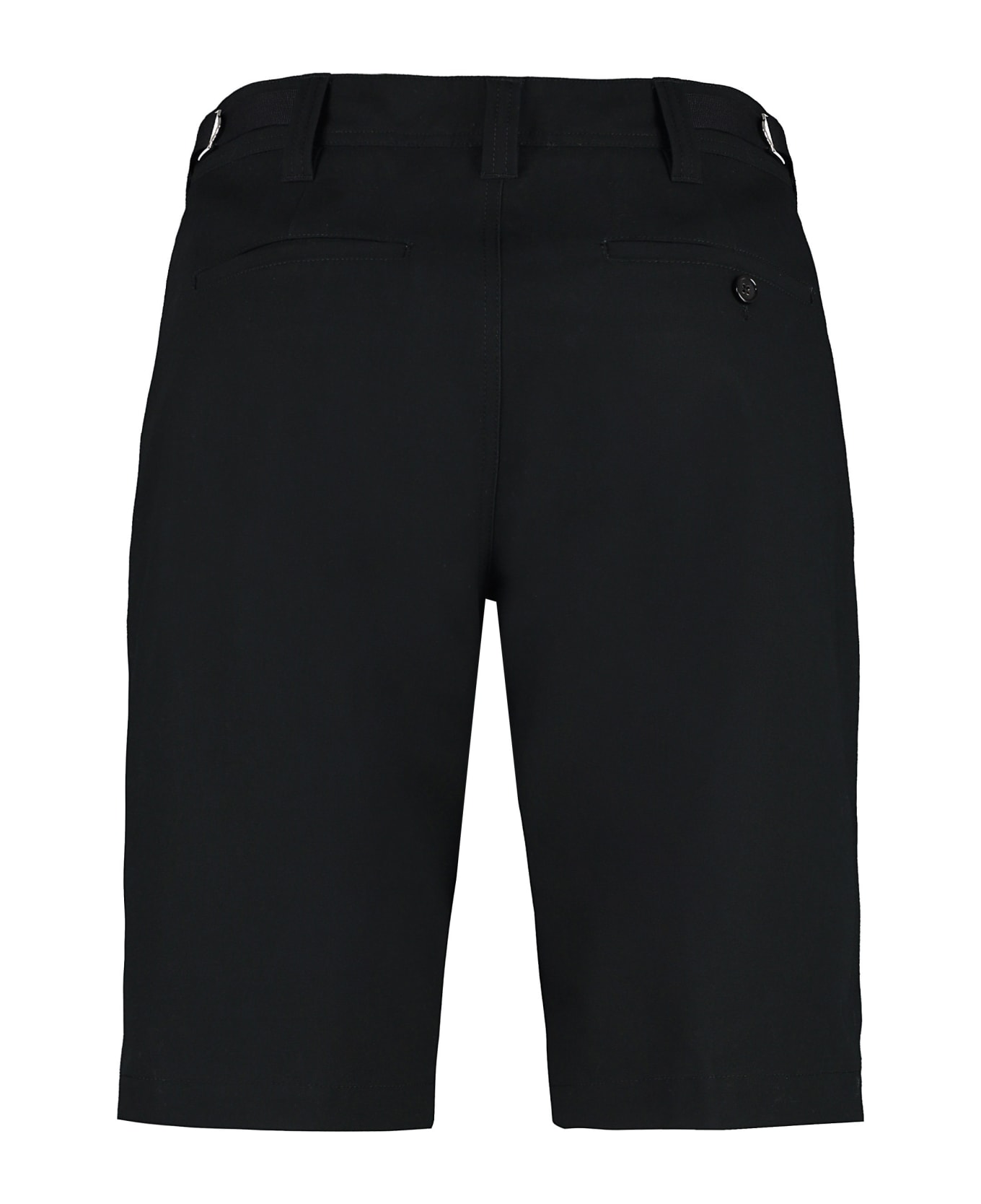 Alexander McQueen Side Belt Detail Shorts - black