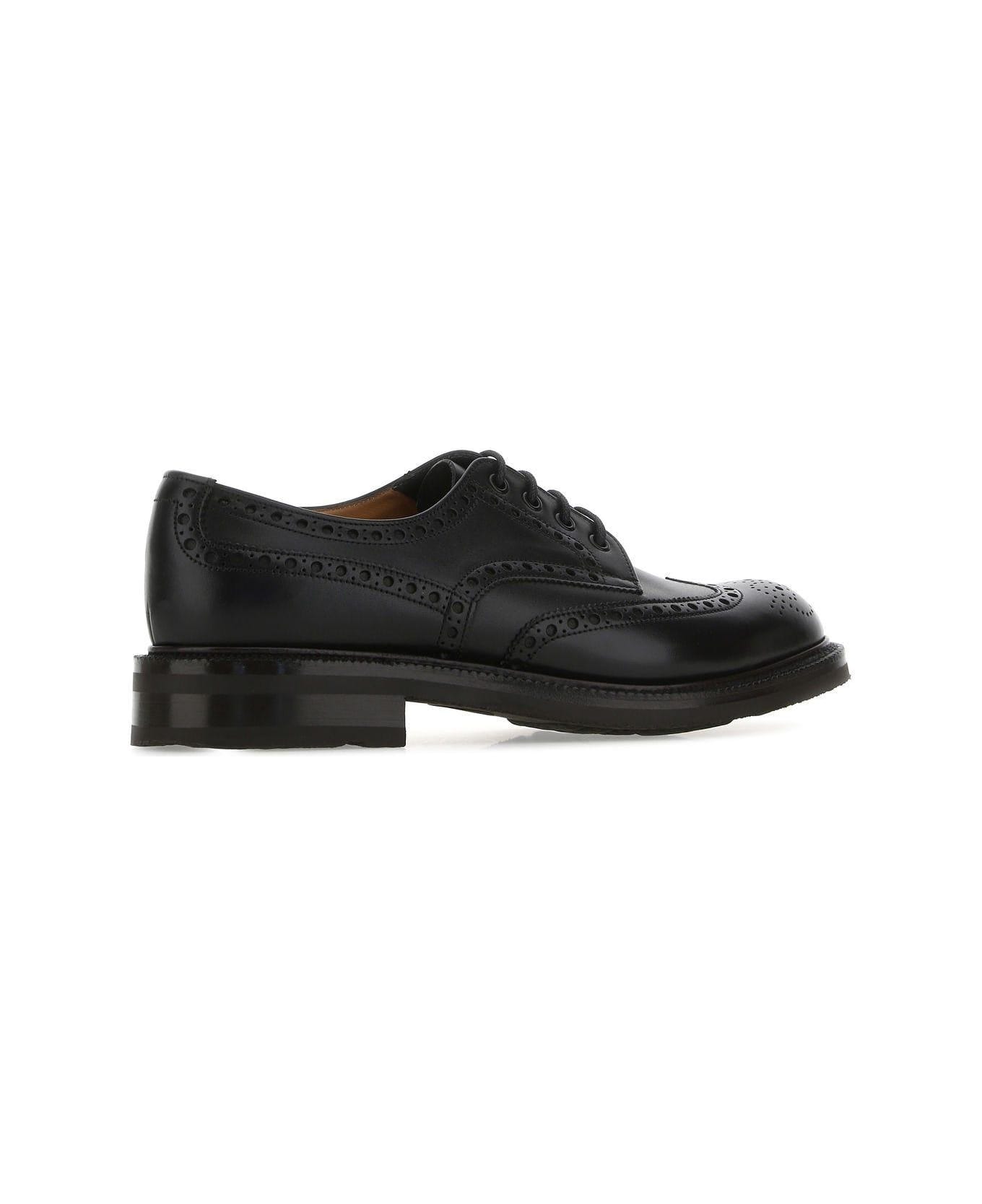 Church's Black Leather Horsham Lace-up Shoes - BLACK