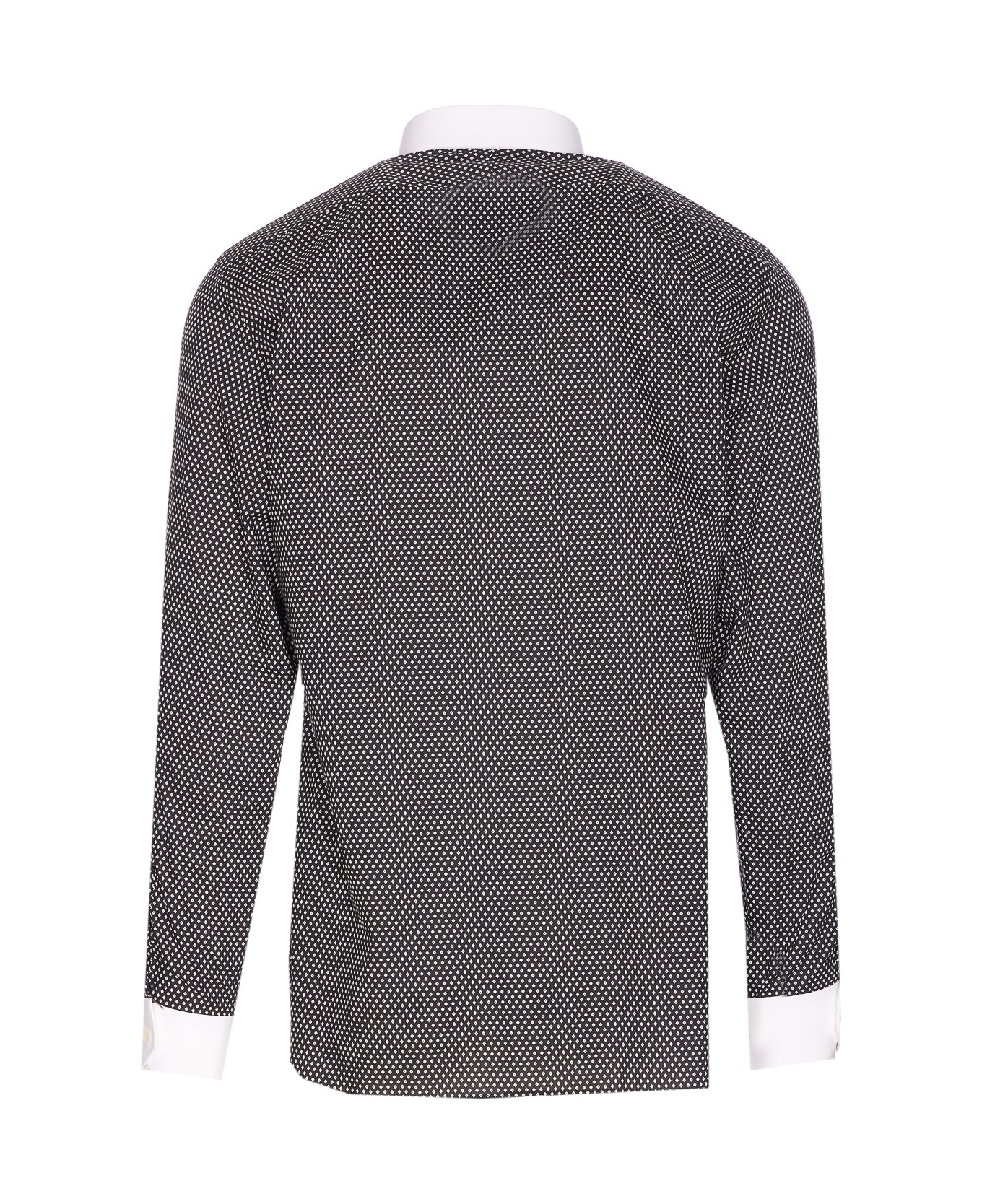 Tom Ford Diamond Print Shirt - Black