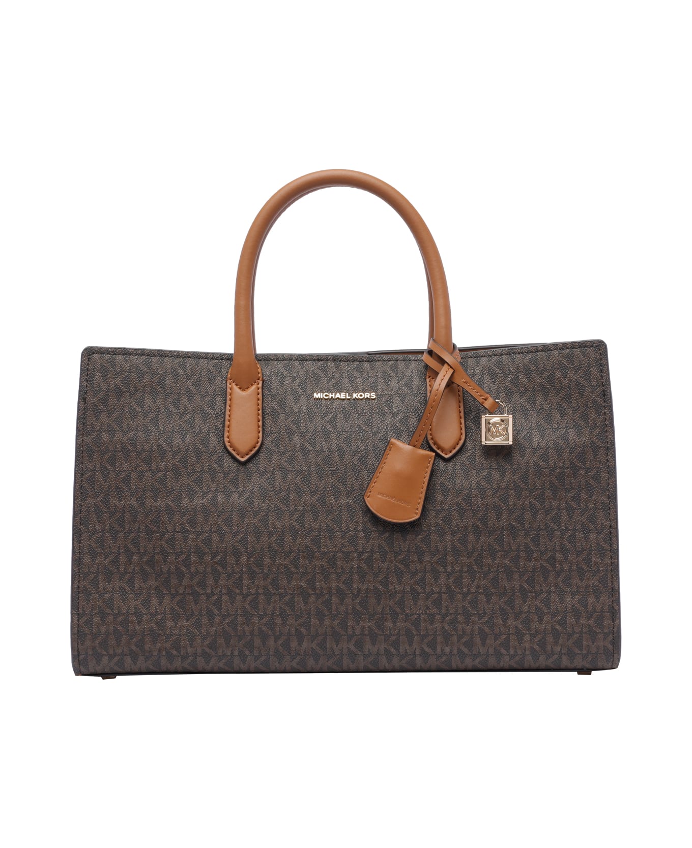 MICHAEL Michael Kors Medium Scarlett Satchel Bag - Brown