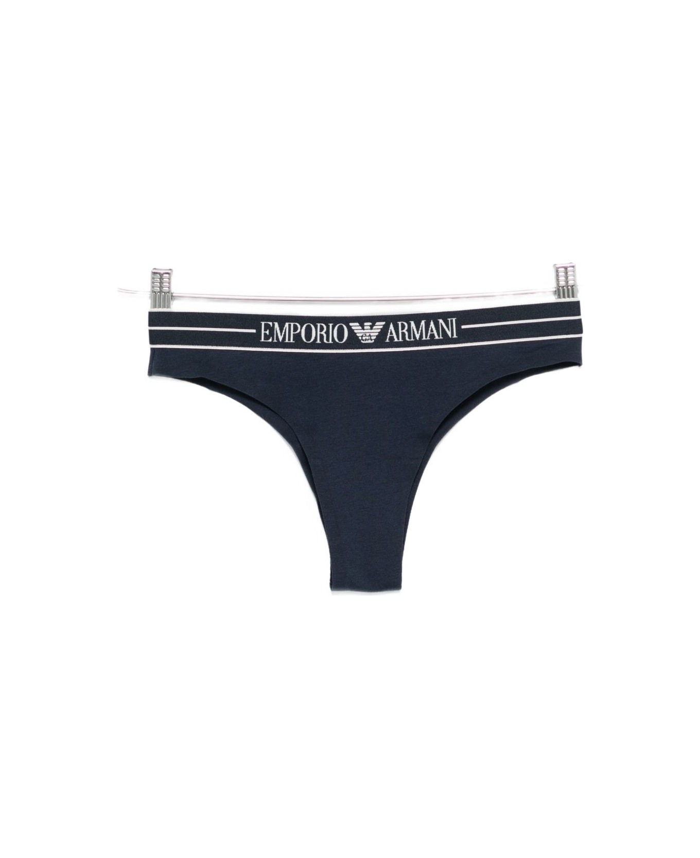 Emporio Armani Brazilian Briefs - 2pack - Blue