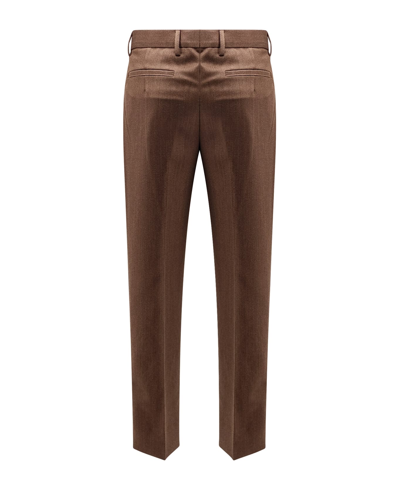 Zegna Wool Trousers - Brown