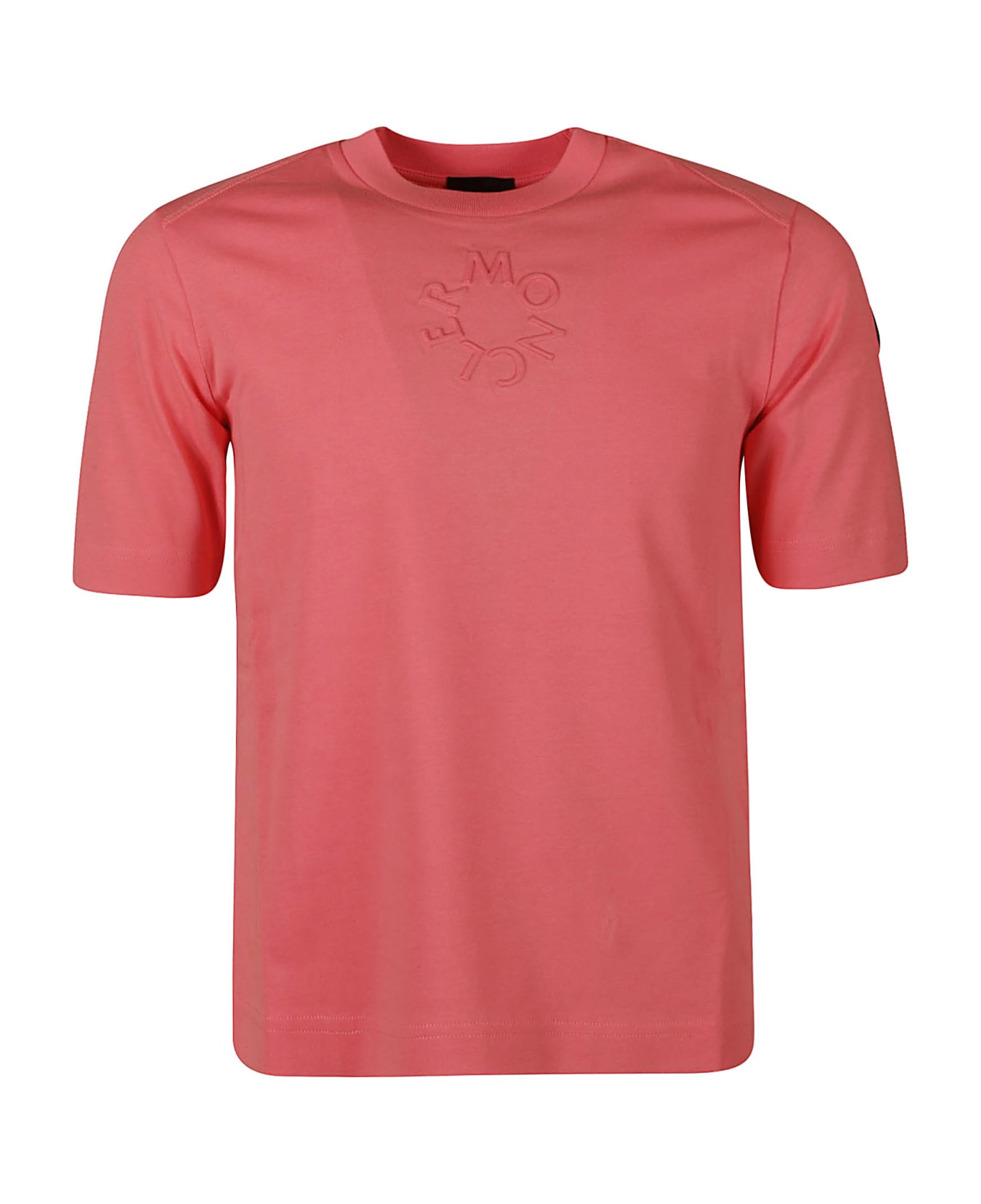 Moncler Logo Embroidered T-shirt - Non definito