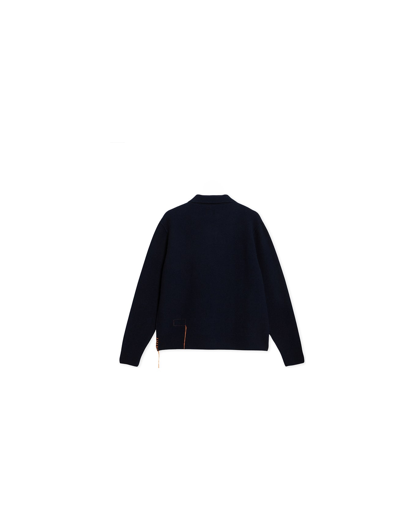 Fortela Woven Wool Zippered Sweatshirt - Arm