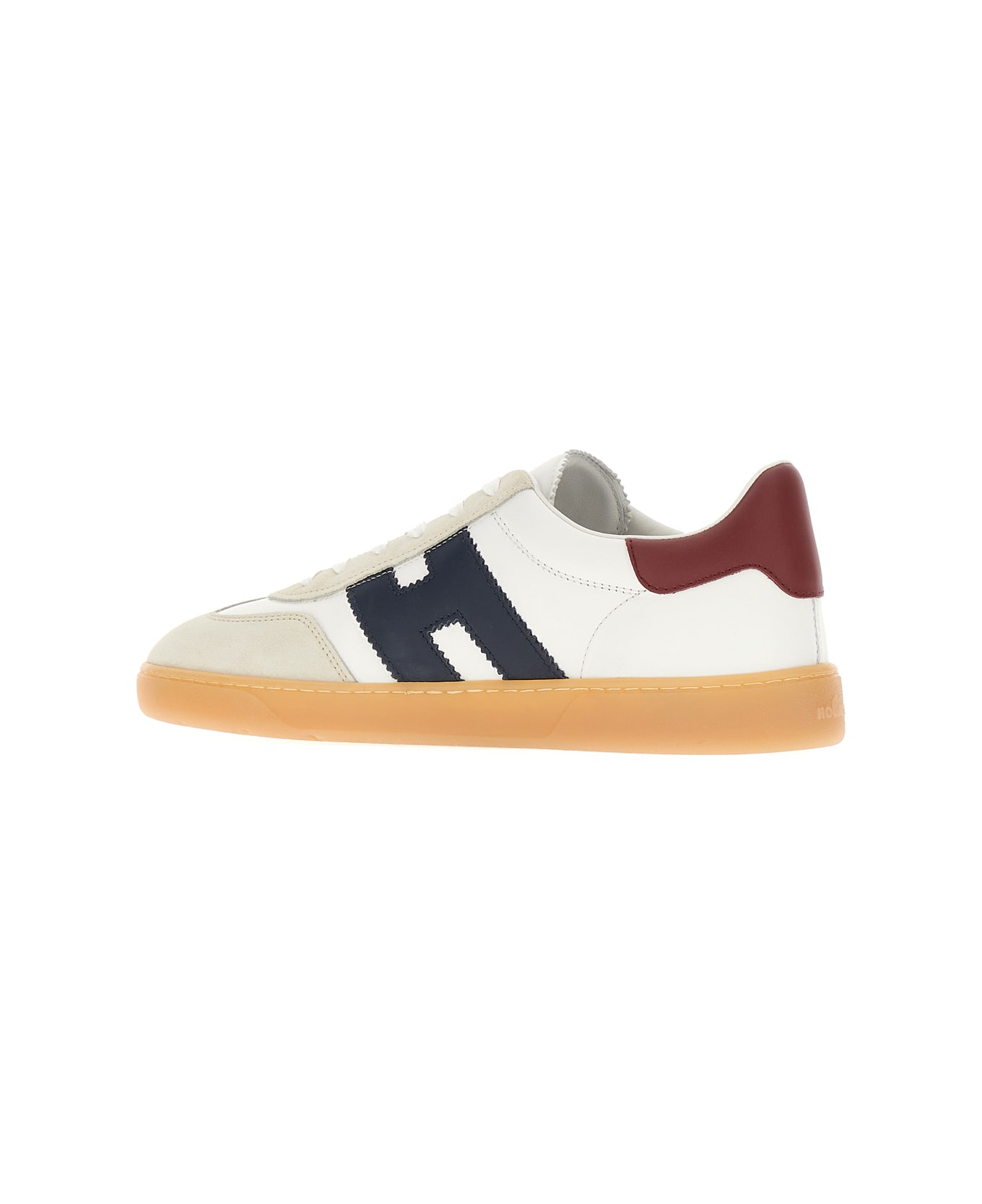 Hogan Multicolor Leather Cool Sneakers - WHITE BLUE