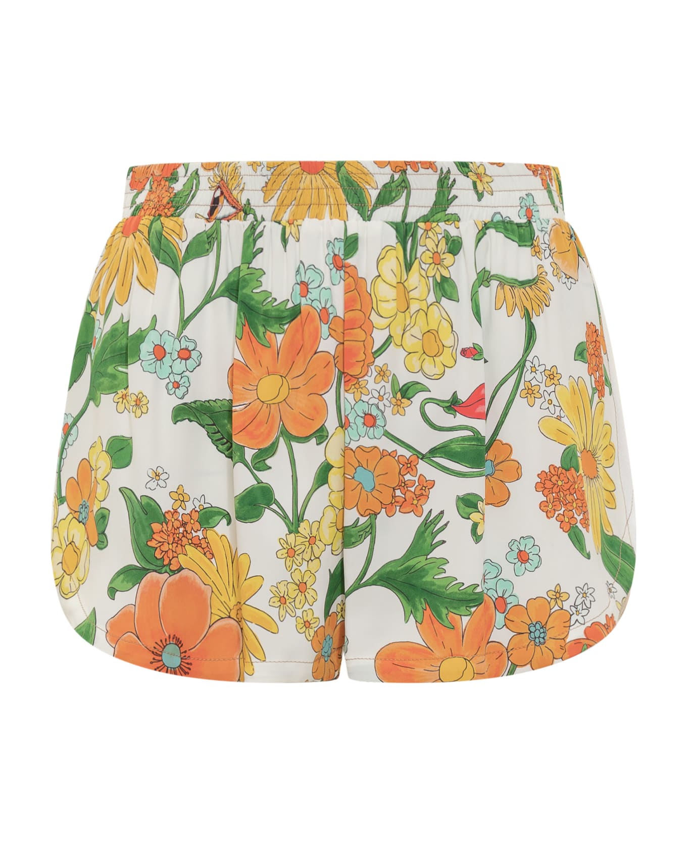 Stella McCartney Garden Short - MULTICOLOR ORANGE