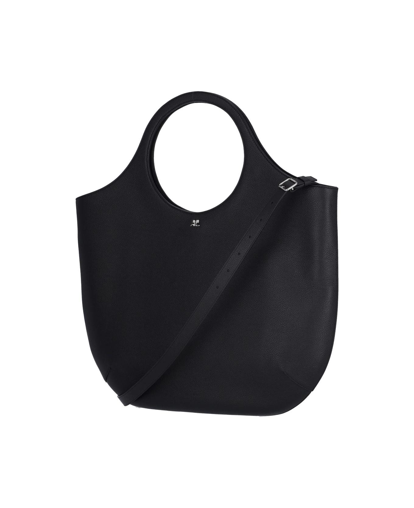 Courrèges 'holy' Handbag - Black