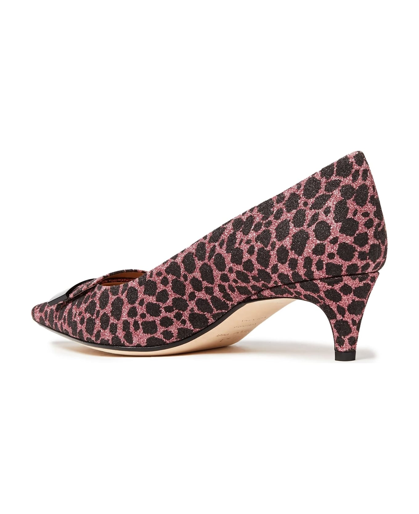 Sergio Rossi Sr1 045 Glitter Pumps - Pink