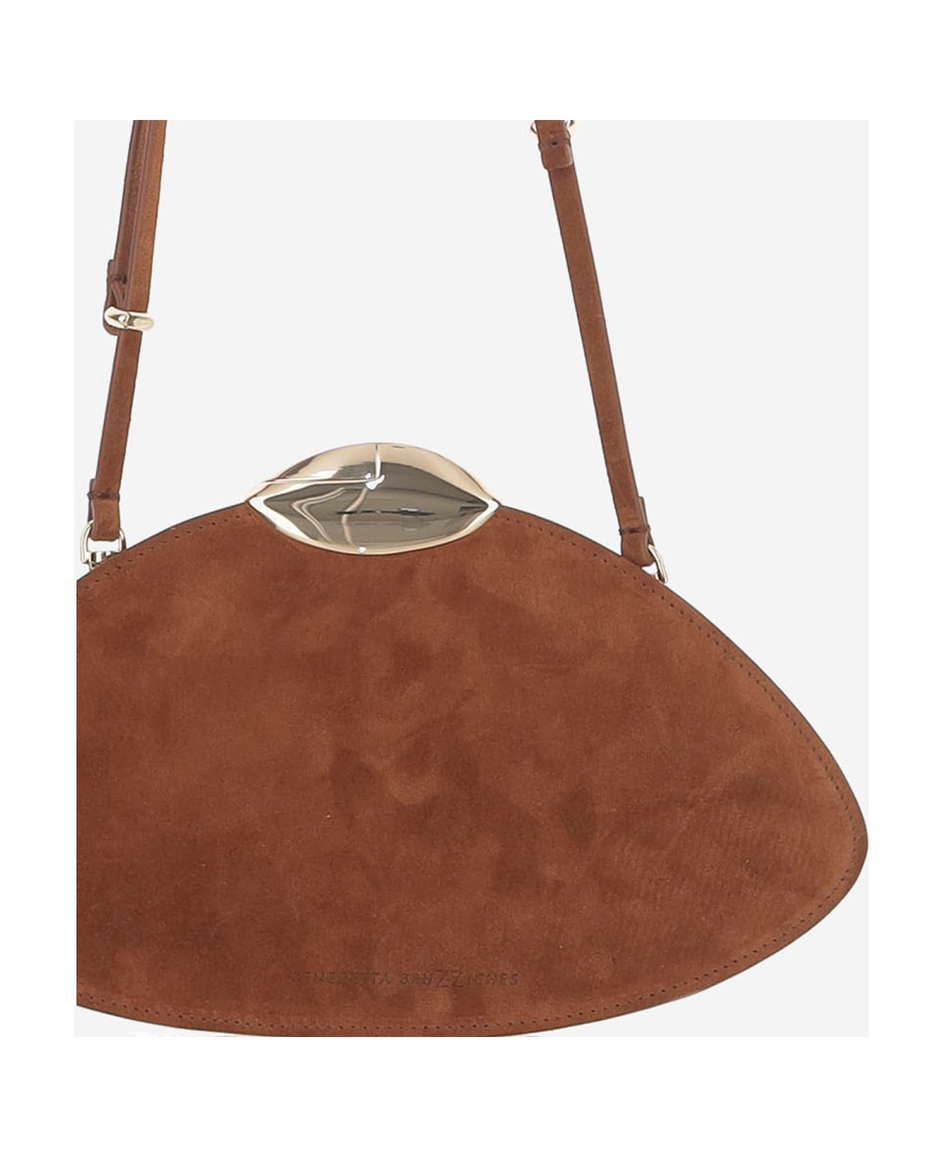 Benedetta Bruzziches Belle De Jour Suede Bag - Brown