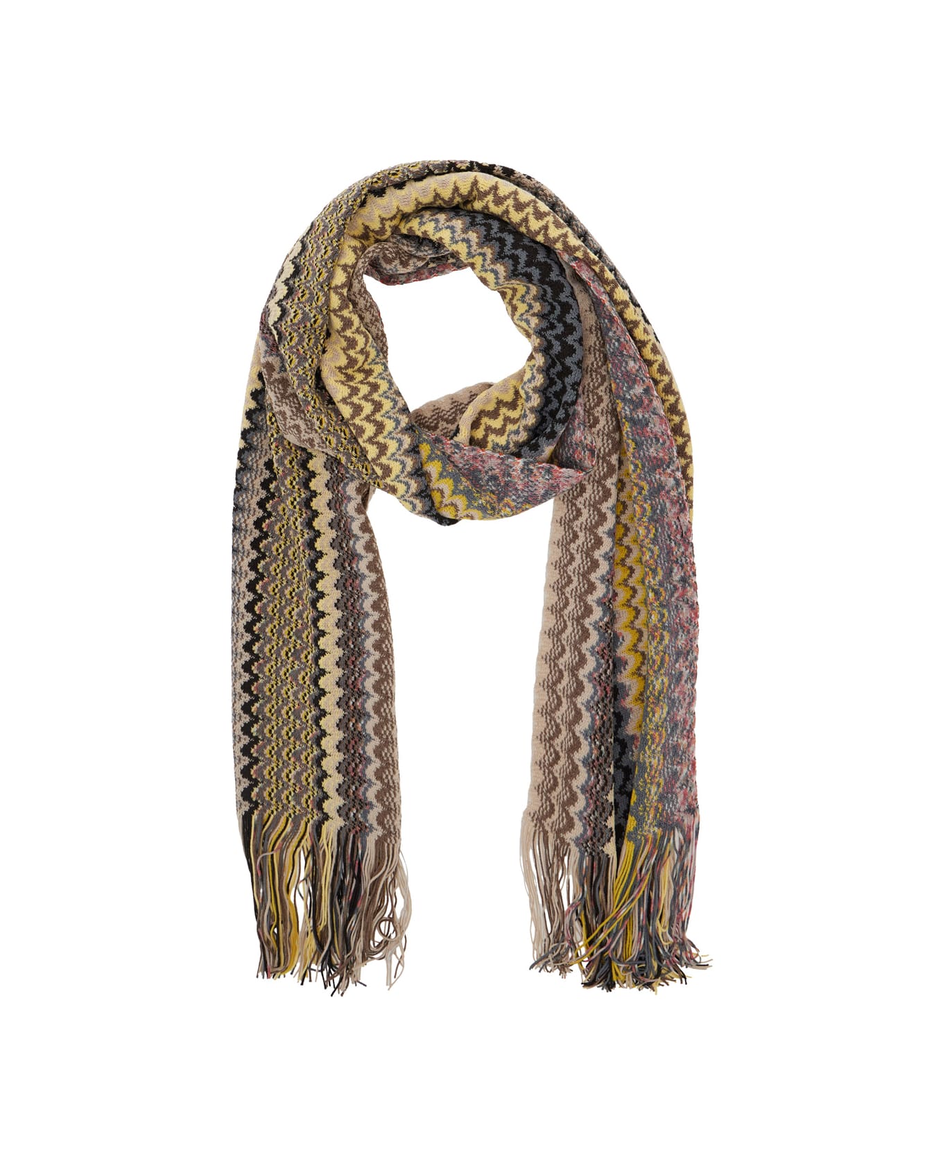 Missoni Sciarpa 40/45x200+fr. Da235 - Multicolor