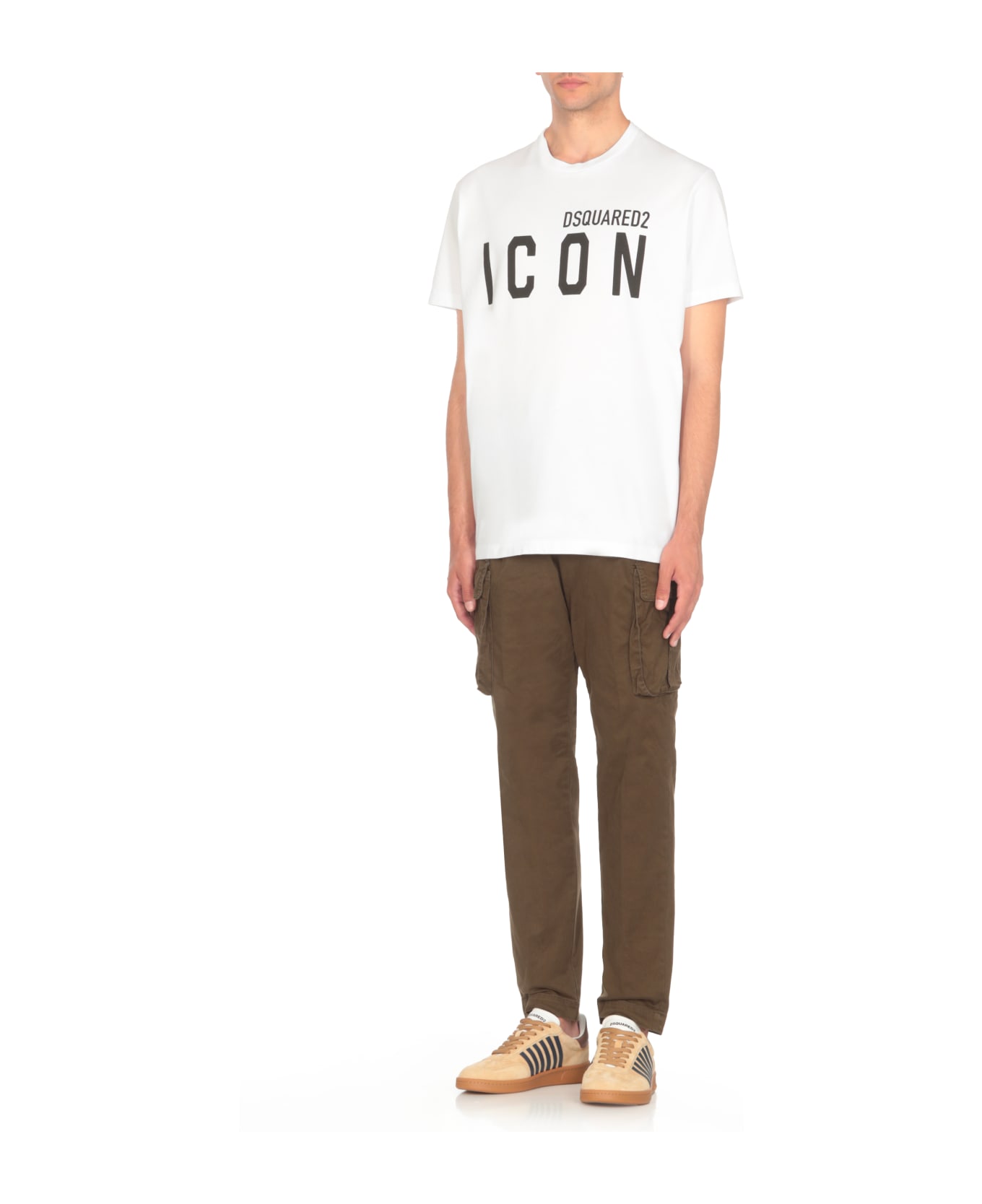 Dsquared2 Icon Logo T-shirt - White