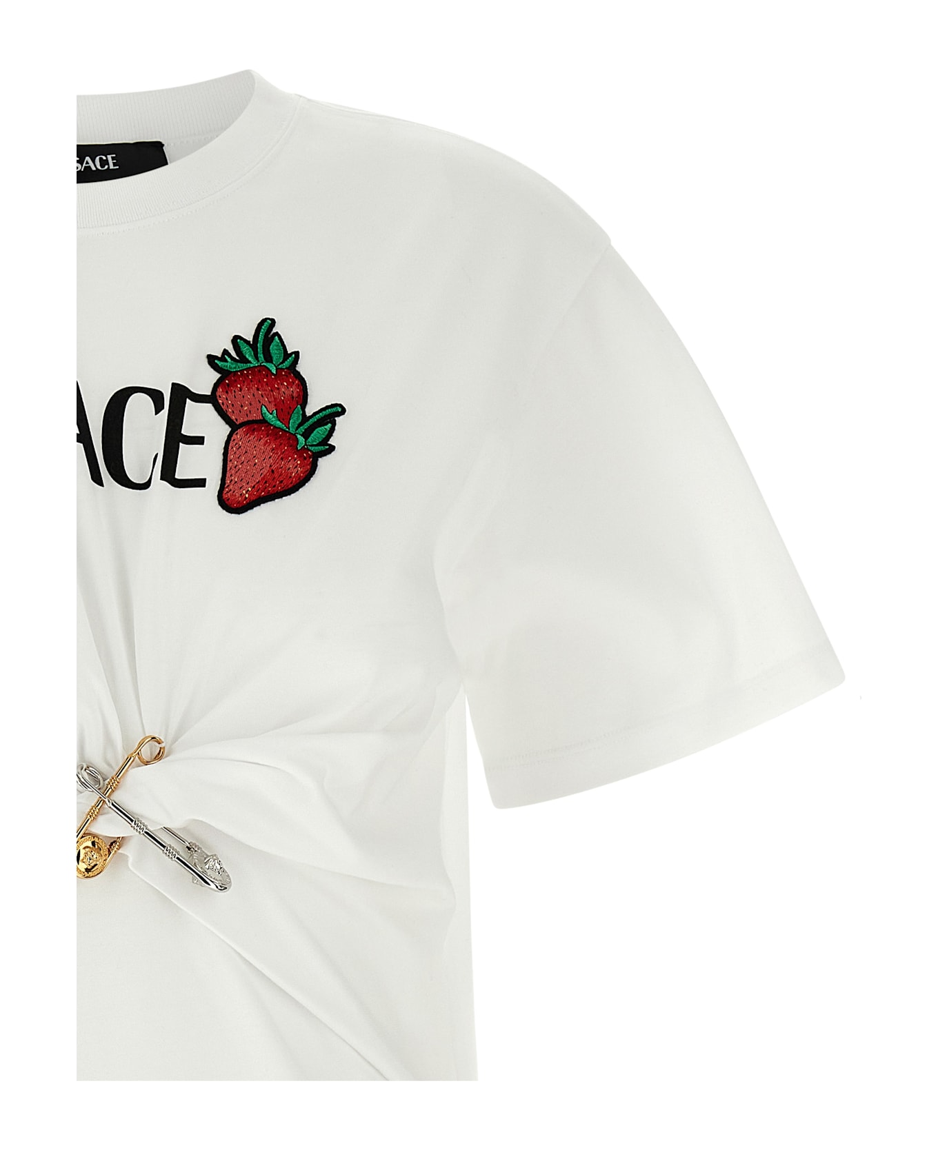 Versace 'strawberry' T-shirt - White