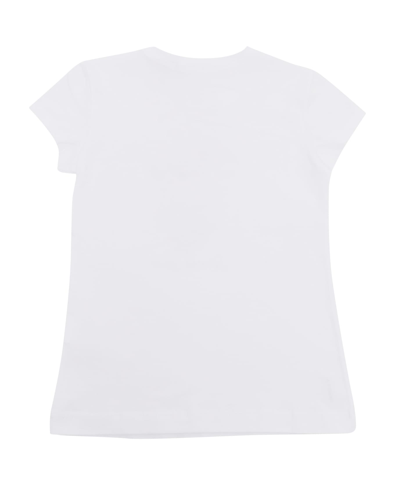 Monnalisa Duffy Duck T-shirt - WHITE Tシャツ＆ポロシャツ
