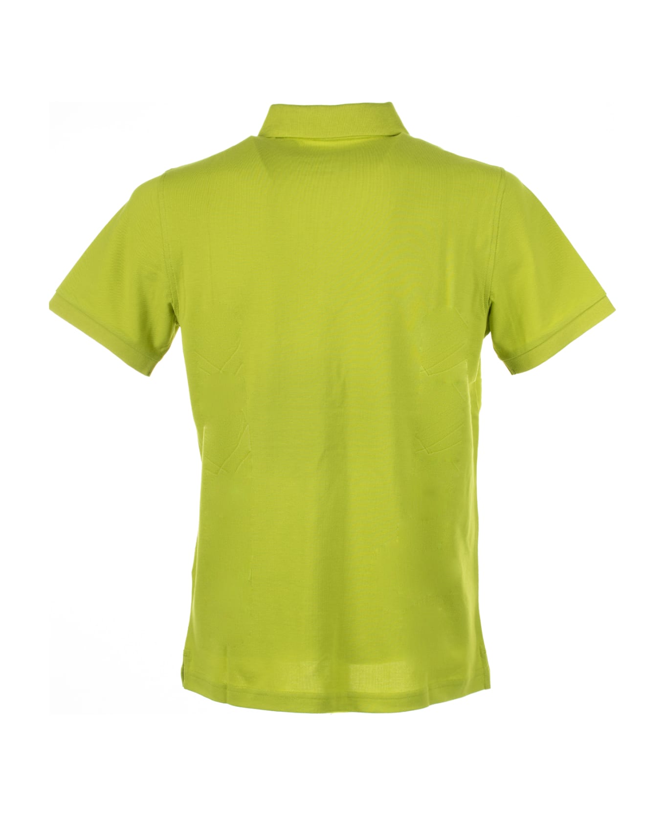 Fay Green Short-sleeved Polo Shirt - PISTACCHIO