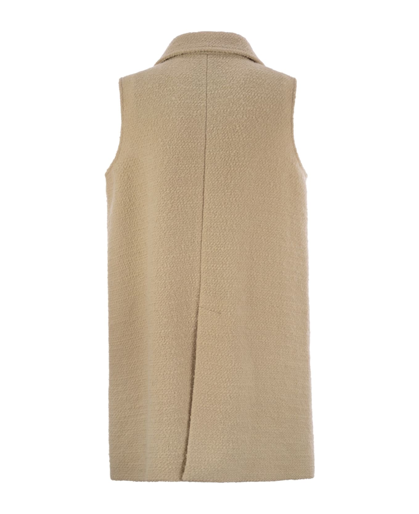 Fay 3 Ganci Lined Waistcoat - Beige