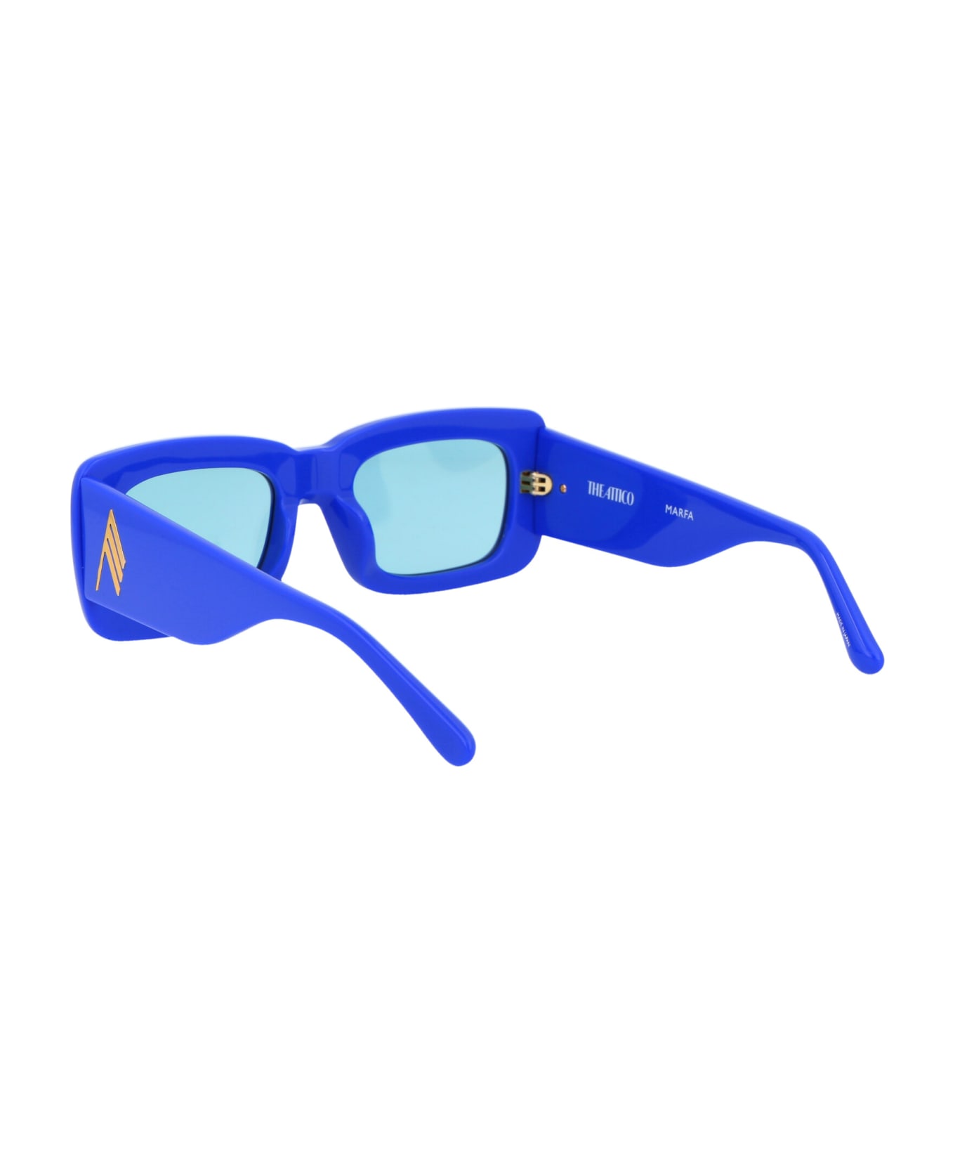 The Attico Marfa Sunglasses - ELECTRICBLUE/YELLOWGOLD/BLUE