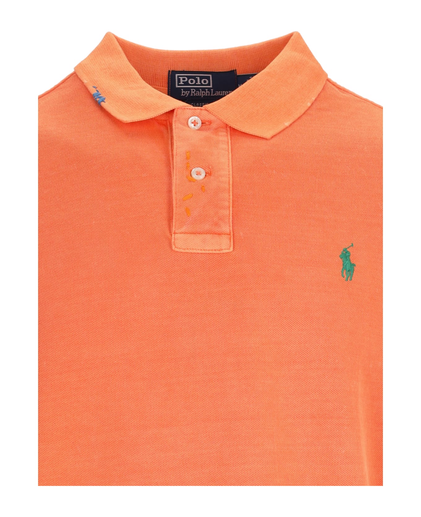 Polo Ralph Lauren Logo Embroidery Polo Shirt - Orange