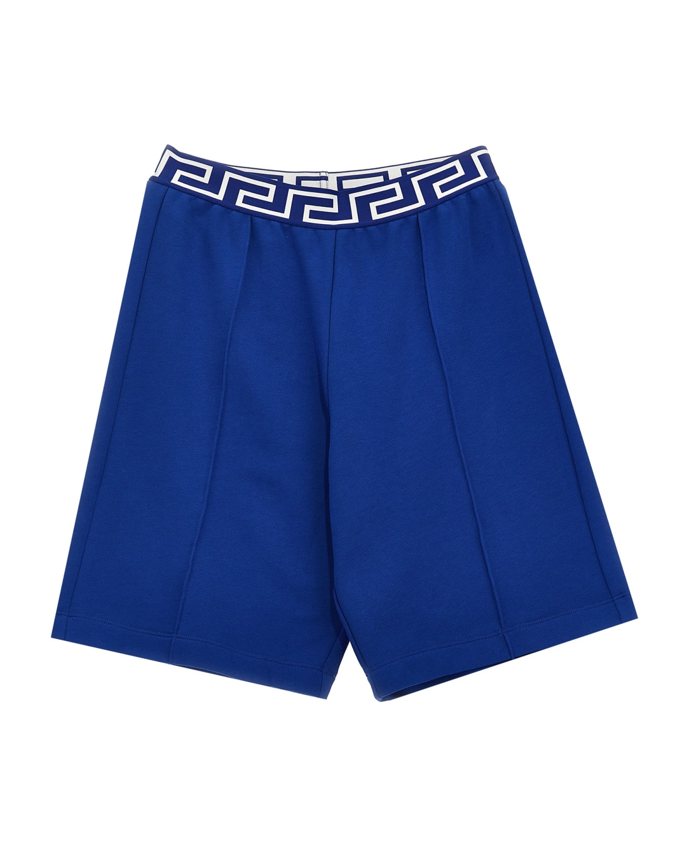 Versace 'medusa' Bermuda Shorts - Blue